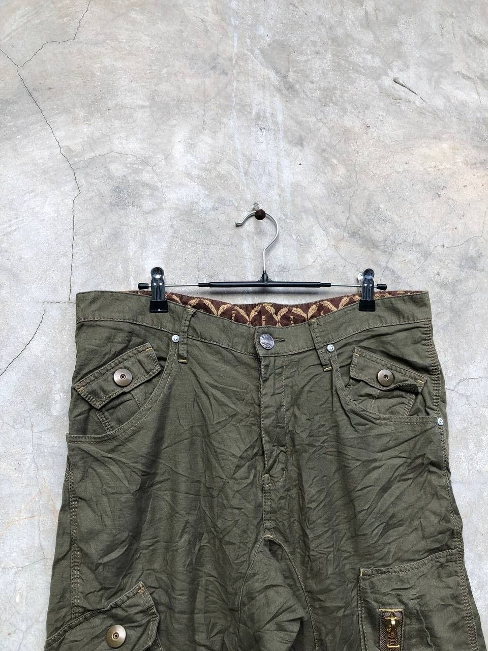 Edwin × Vintage Edwin Curve Cargo Buckle Back Pants Size US 34 / EU 50 - 4 Thumbnail