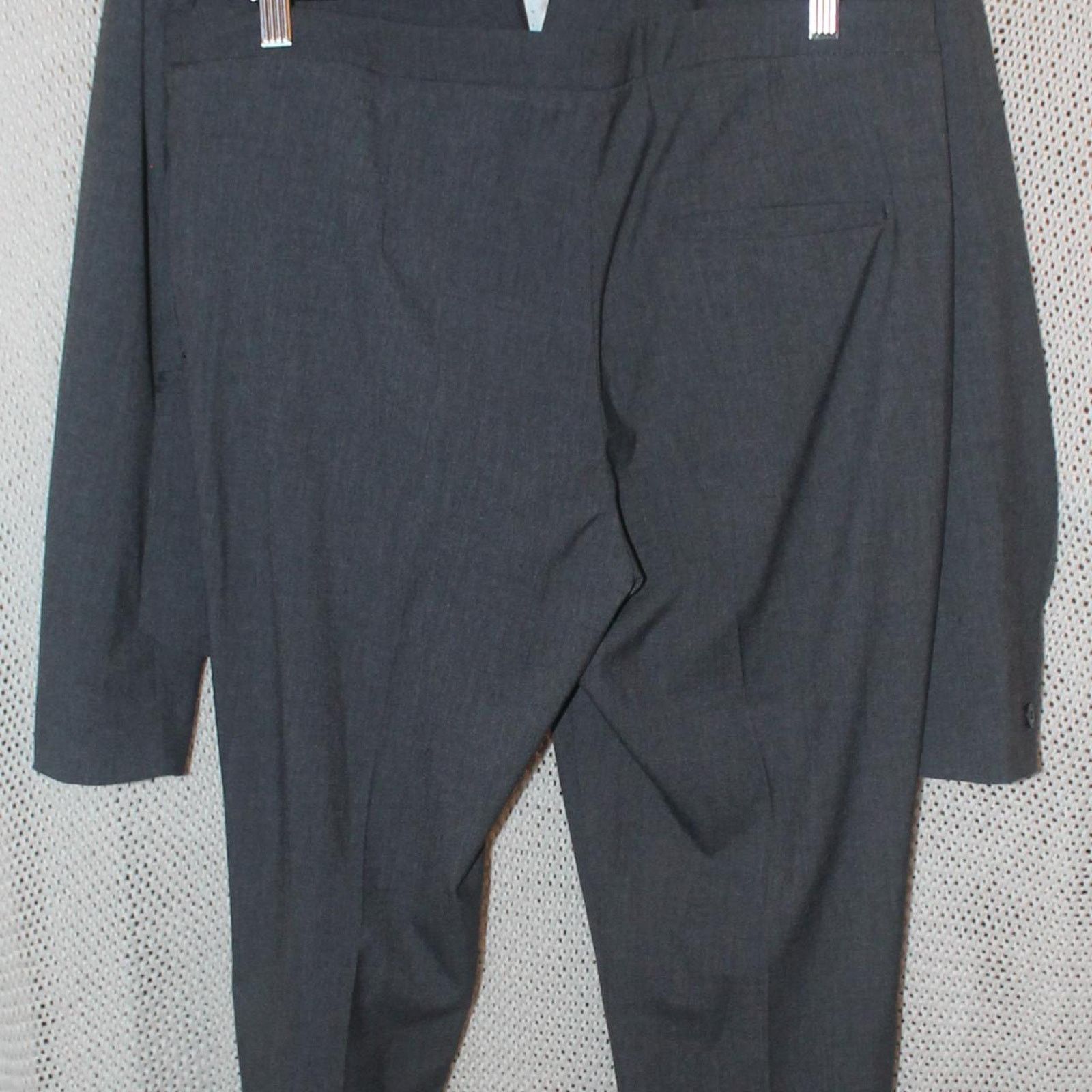 H&M H&M Women's Charcoal Pant Suit (Top & Bottom) Size 14 Short Size XL / US 12-14 / IT 48-50 - 2 Thumbnail