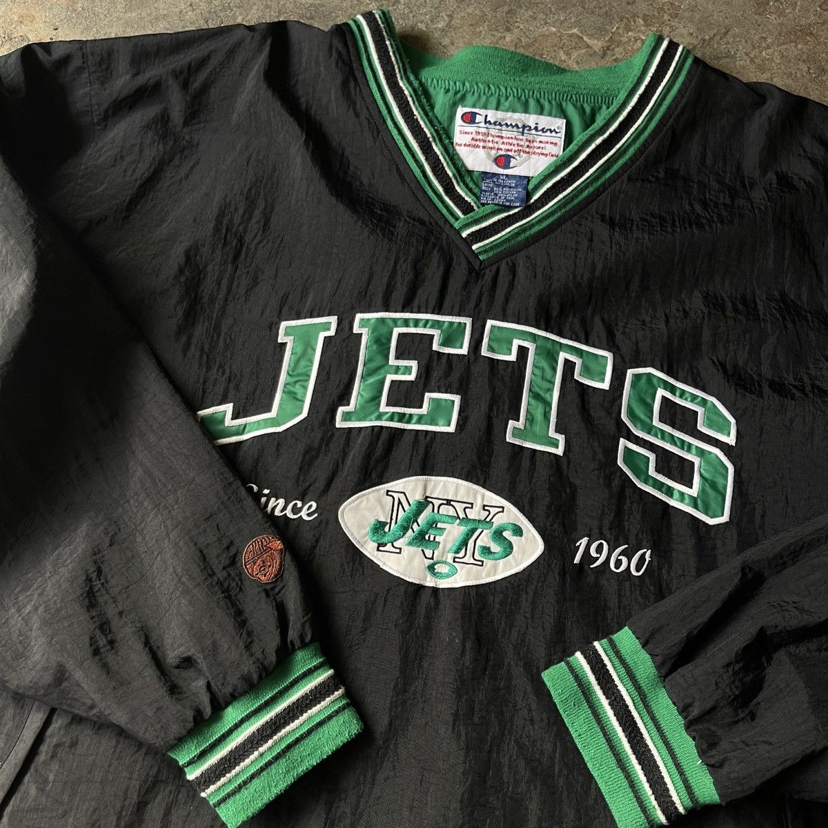 Champion × NBA × Vintage Vintage Champion New York Jets Size US XL / EU 56 / 4 - 3 Thumbnail