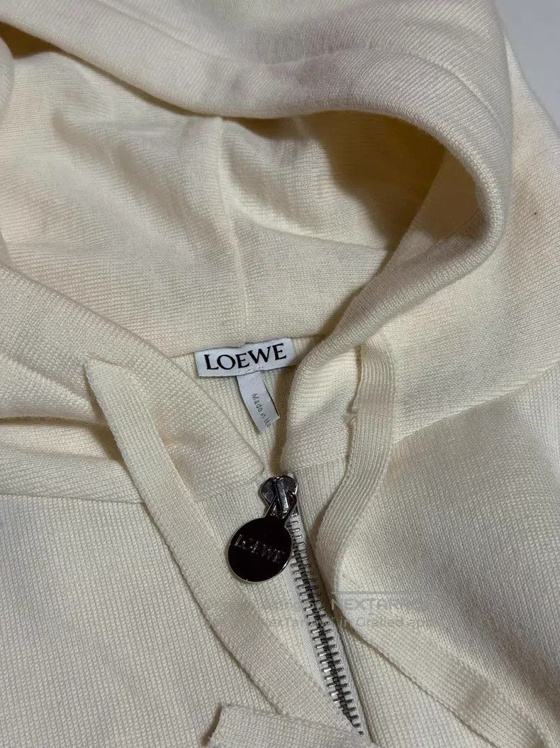 Loewe Loewe Hooded sweatshirt, off-white Size M / US 6-8 / IT 42-44 - 6 Thumbnail