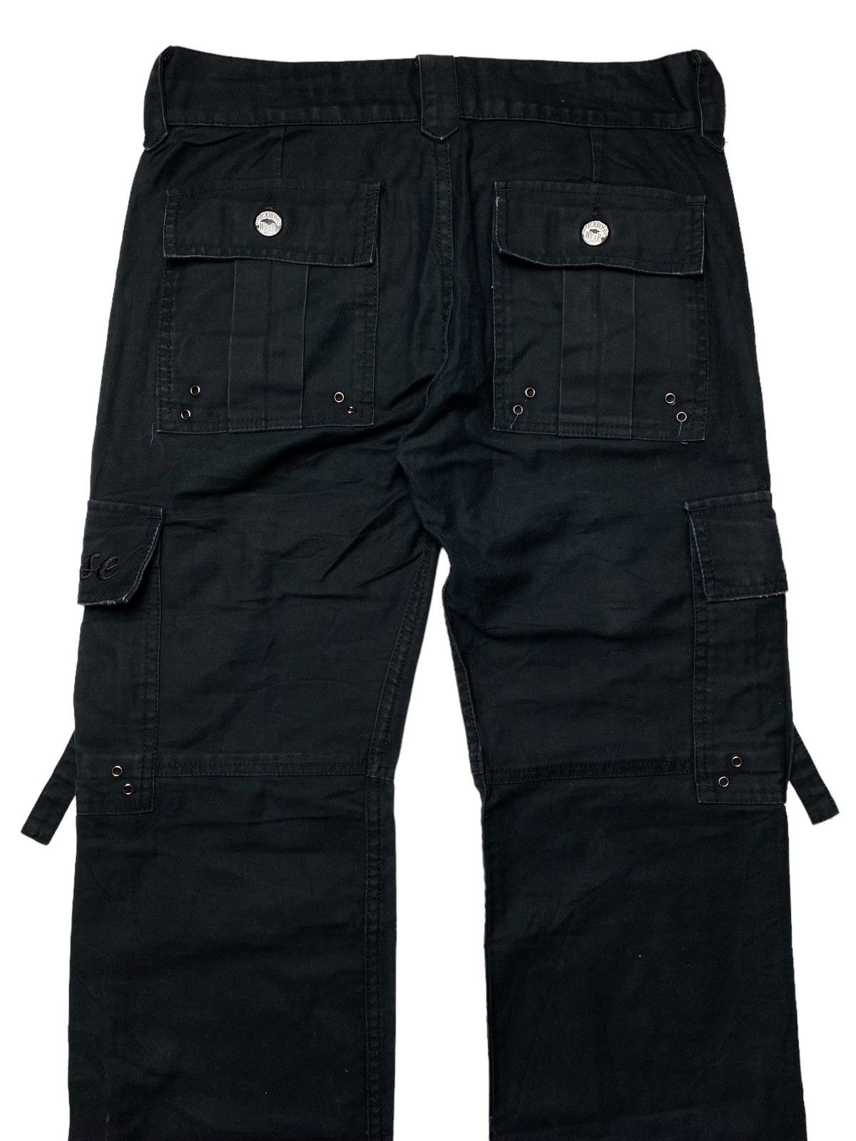 14th Addiction 2000s Jackrose x Collars - Bondage Cargo Pants Size US 29 - 6 Thumbnail