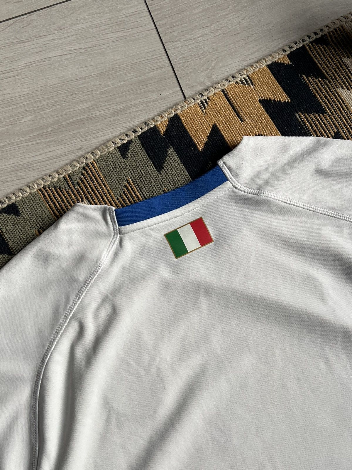 Puma × Vintage Vintage Puma Italy Blokecore Soccer Jersey Size US XL / EU 56 / 4 - 8 Thumbnail