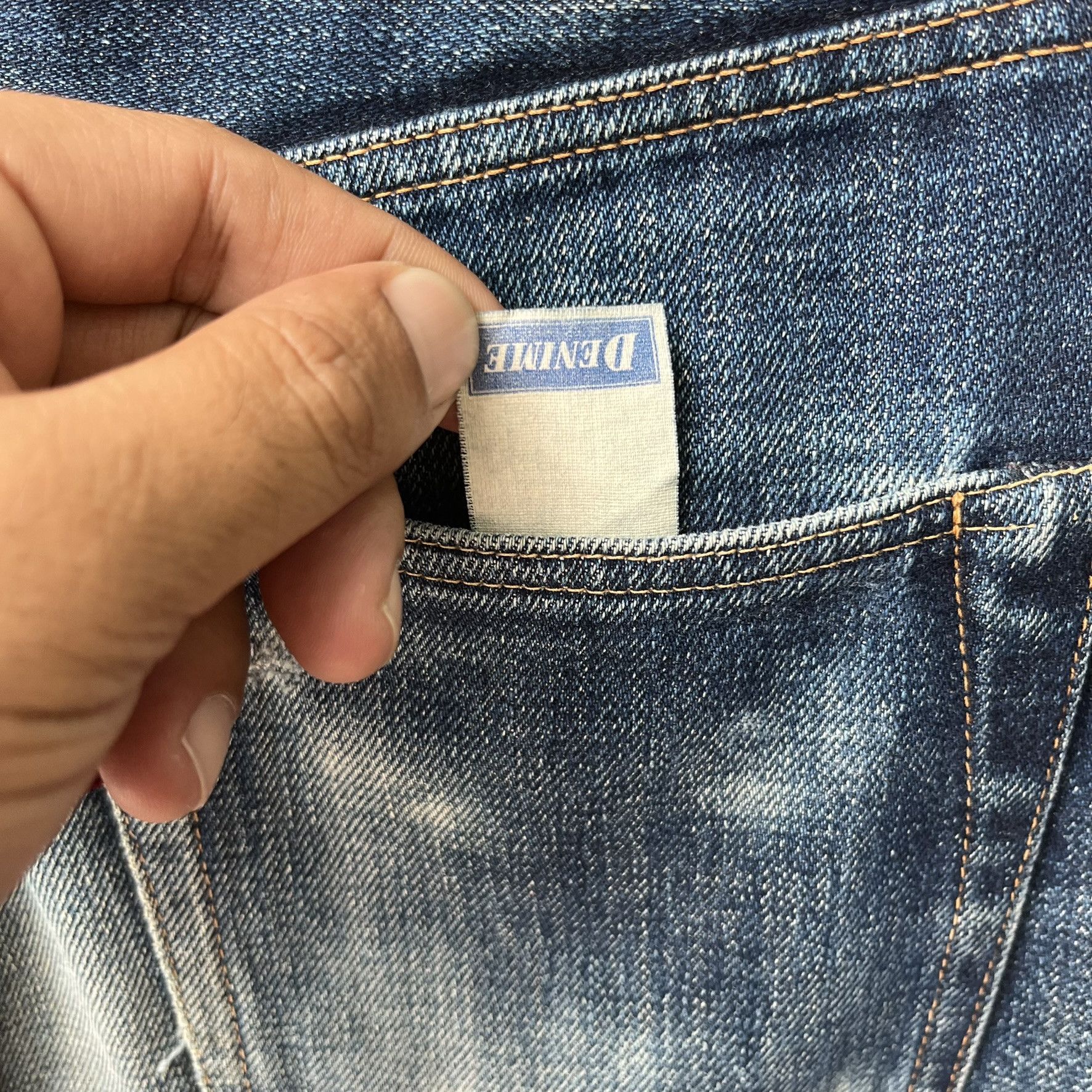 Levi's Size 28x28.5 Vintage 90's Denime Big E Japan Denim S1499 Size US 28 / EU 44 - 16 Thumbnail