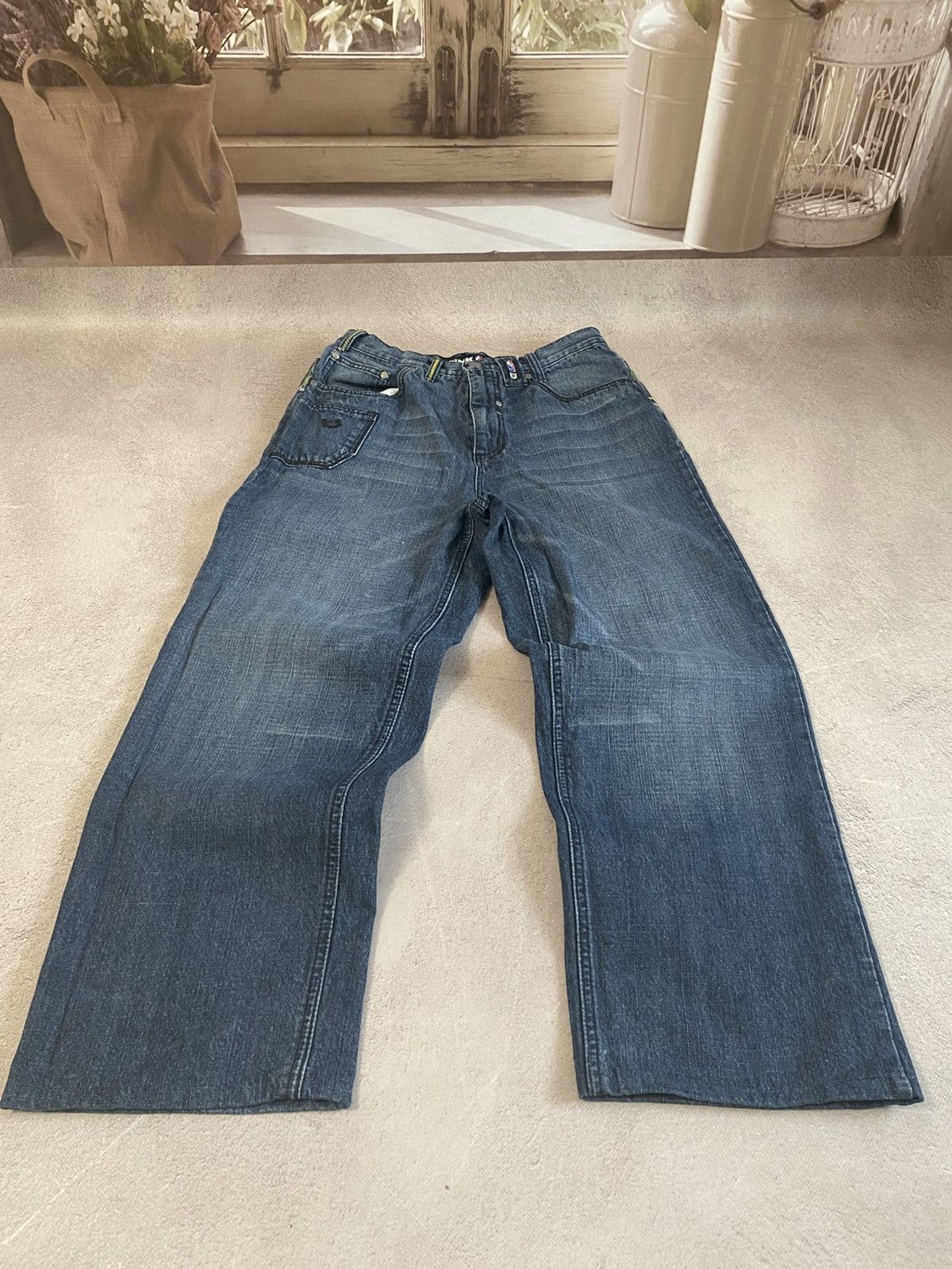 Vintage NBA Celtics Japanese pants If Six Was Nine style y2k jeans Size US 30 / EU 46 - 2 Thumbnail