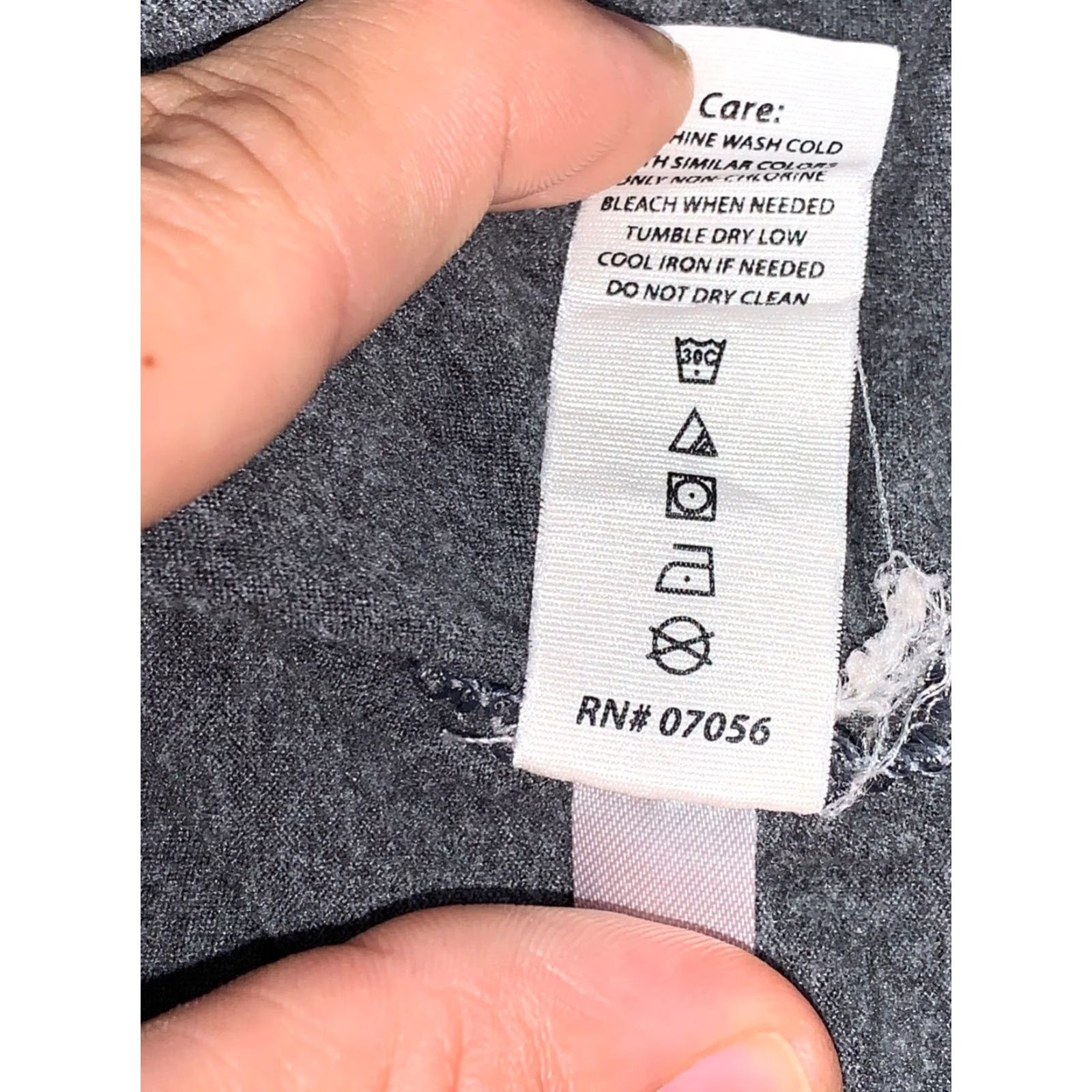 Vintage Korsa by Roadrunner Womens Ruched Long Sleeve Activewear Shirt XL Gray Pullover T-Shirt Ladies Size XL / US 12-14 / IT 48-50 - 5 Thumbnail
