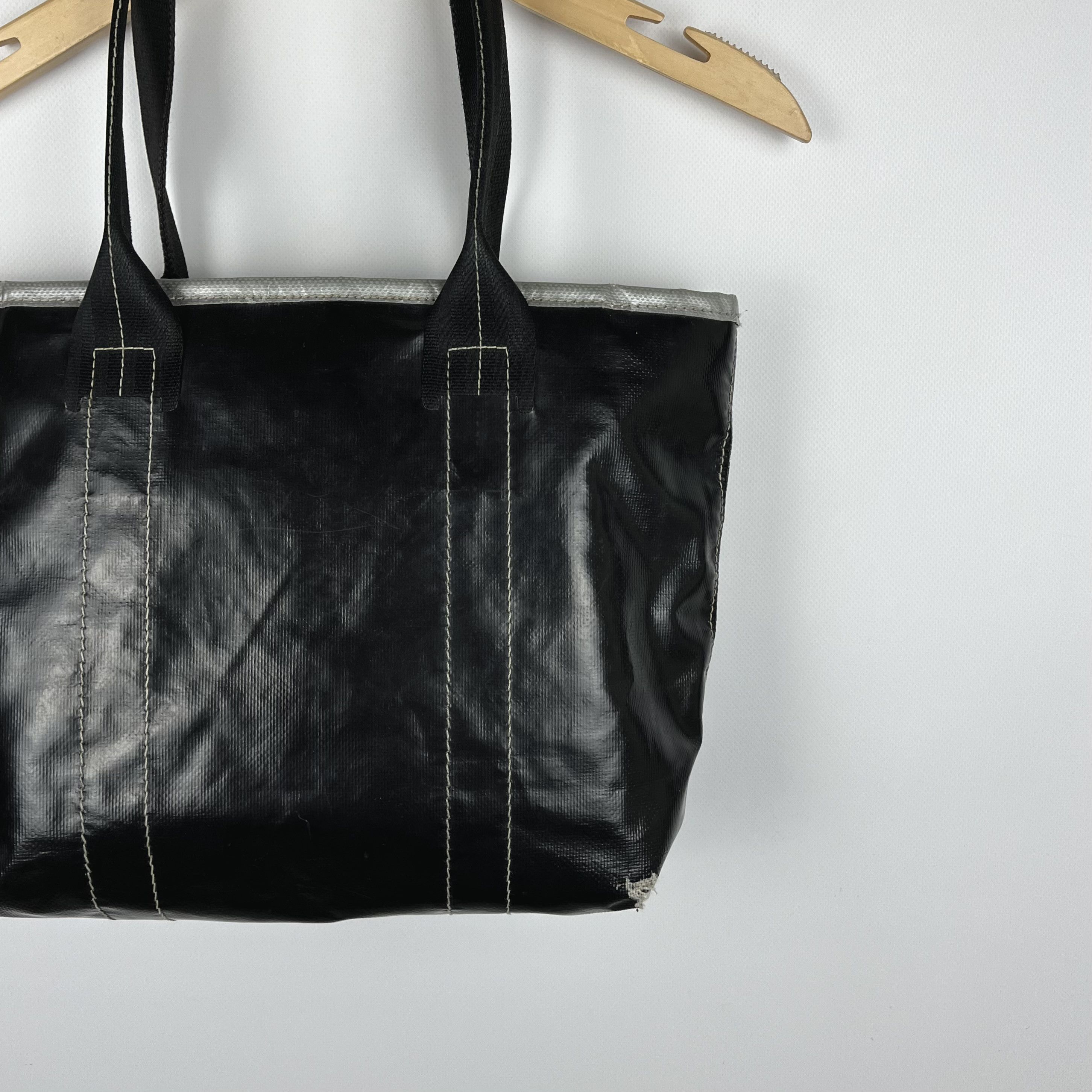 Freitag Freitag Recycled Shoulder Black Tote Bag Size ONE SIZE - 9 Thumbnail