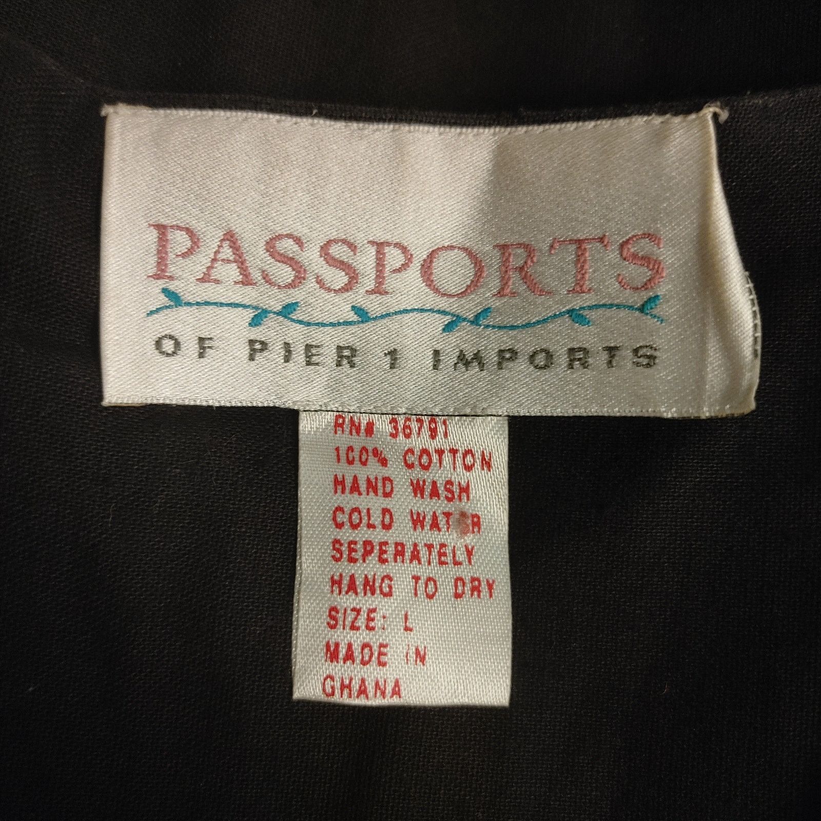 Other VTG Pier 1 Imports : Passports Men's LG Gold/Blue Vest Size US L / EU 52-54 / 3 - 3 Thumbnail