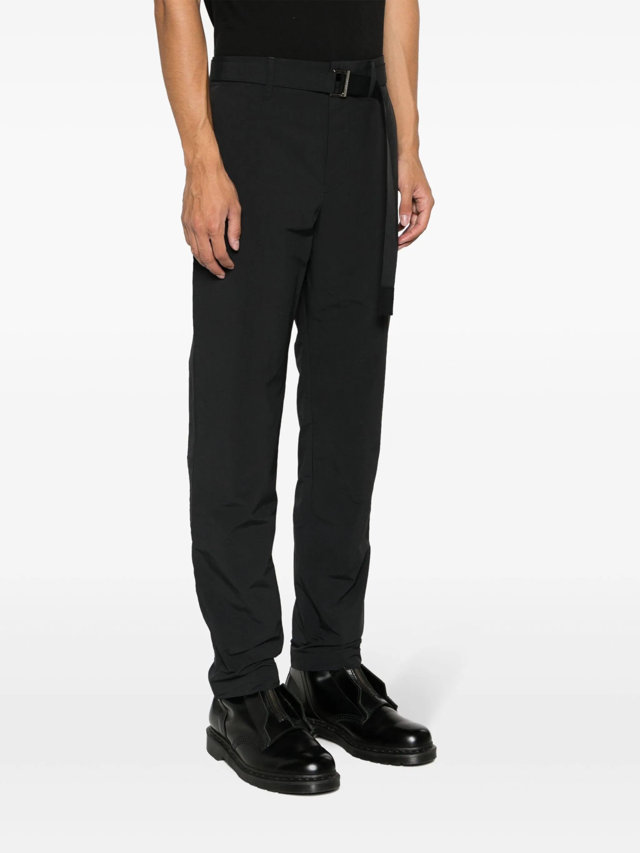 Sacai Matte Taffeta Pants Black Size US 30 / EU 46 - 1 Thumbnail