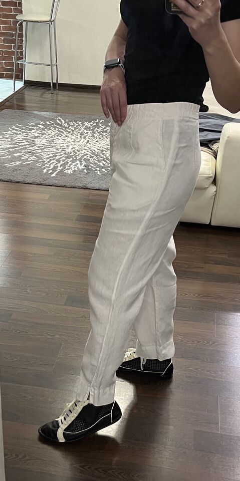 OSKA Oska Pants Linen White Size 4 Size 32" / US 10 / IT 46 - 13 Thumbnail
