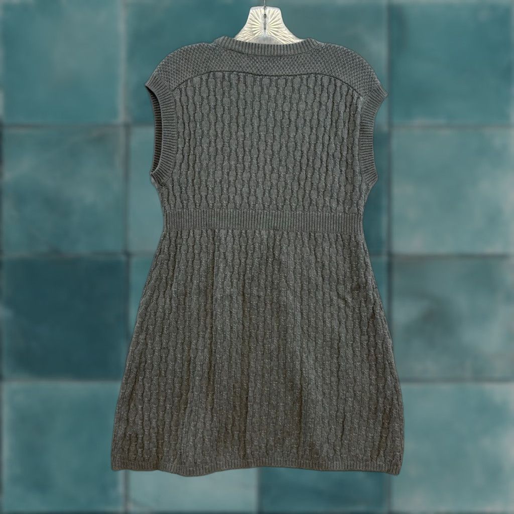 Vintage VINTAGE Y2K Sweater Top Cardigan Long Tunic Cable Knit Grunge Boho M Grey/Cotton Eight Eight Eight Mens Size M / US 6-8 / IT 42-44 - 1 Thumbnail