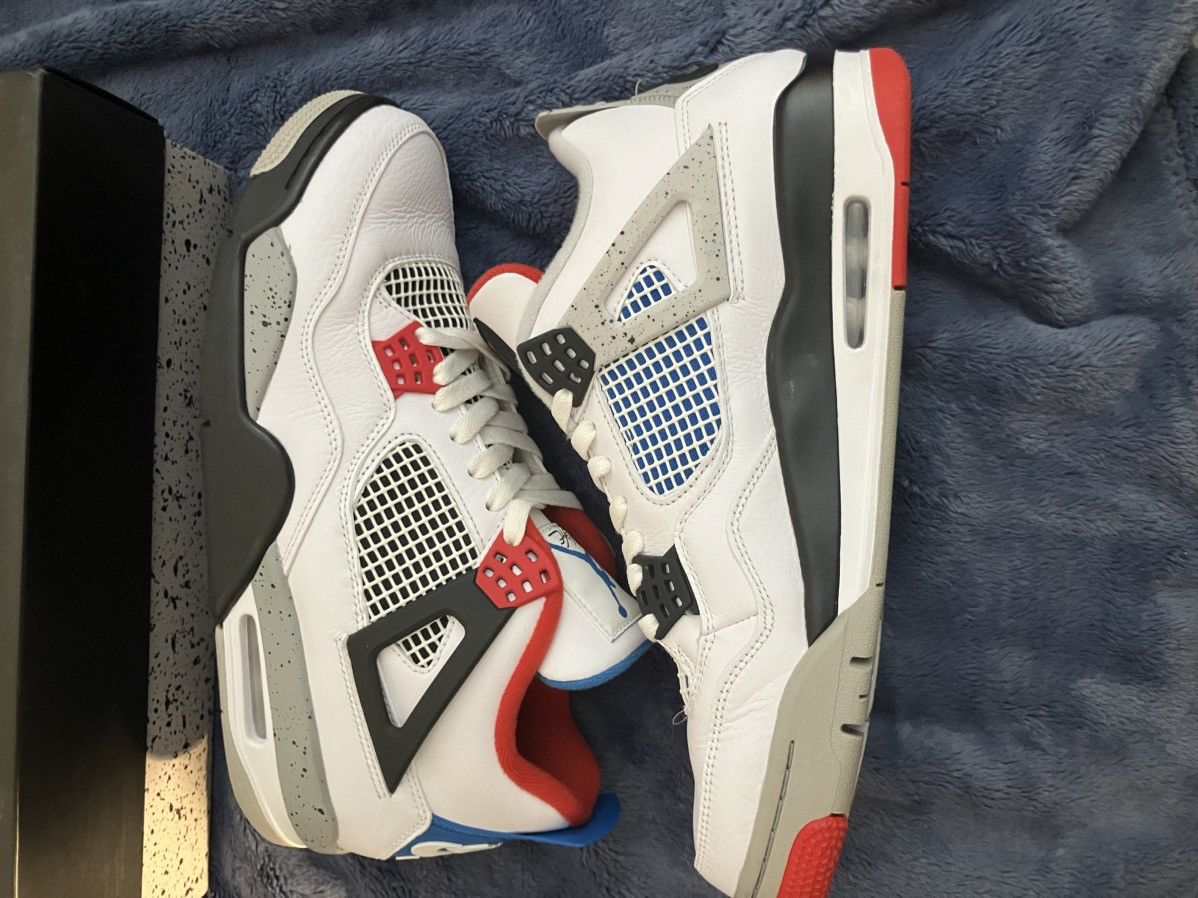 Jordan Brand NIKE AIR JORDAN 4 IV WHAT THE CI1184146 MENS 10.5 Size US 10.5 / EU 43-44 - 2 Thumbnail