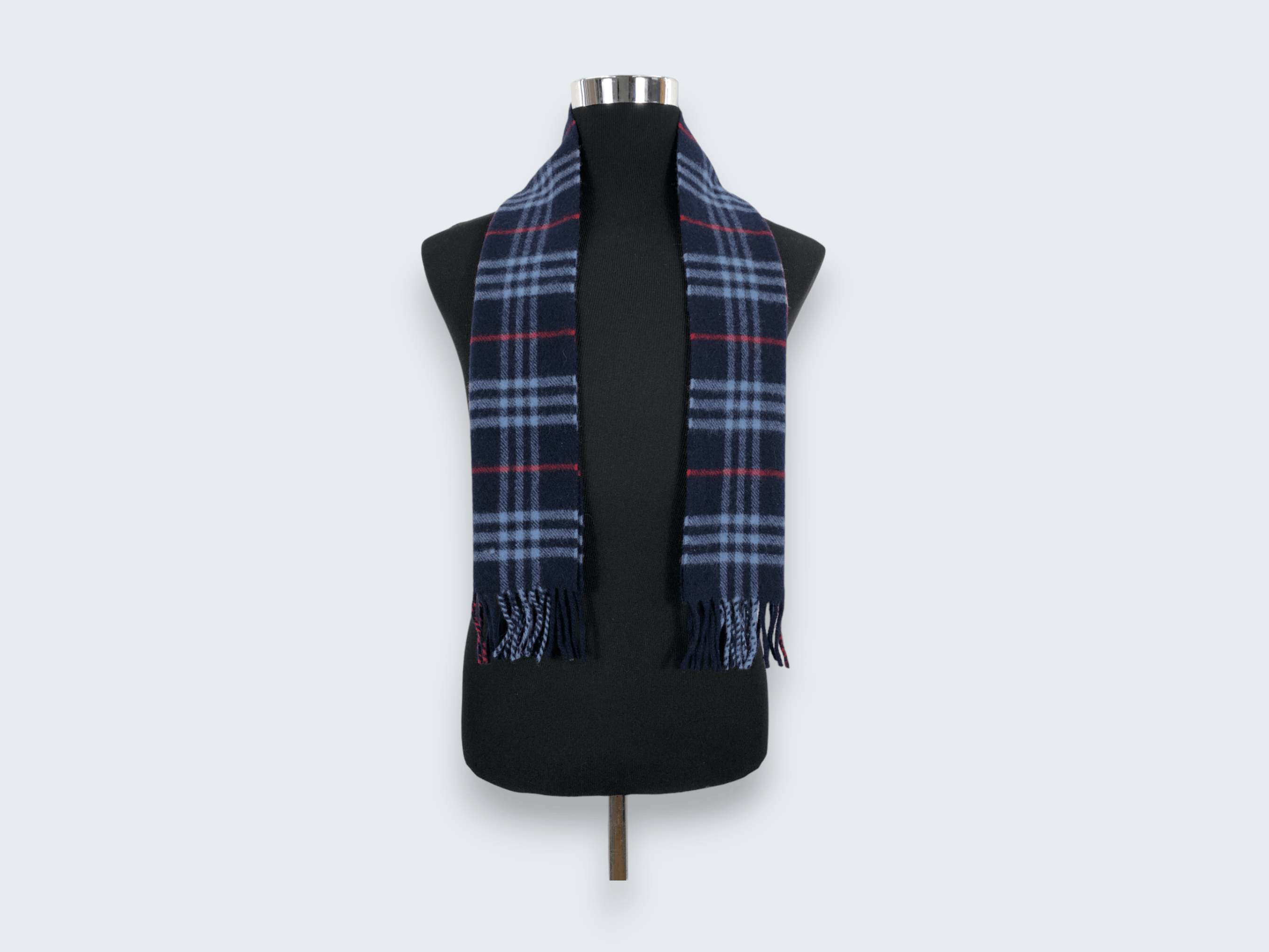 Burberry × Vintage Vintage 90s Burberry Scarf Muffler MF016 Size ONE SIZE - 1 Thumbnail