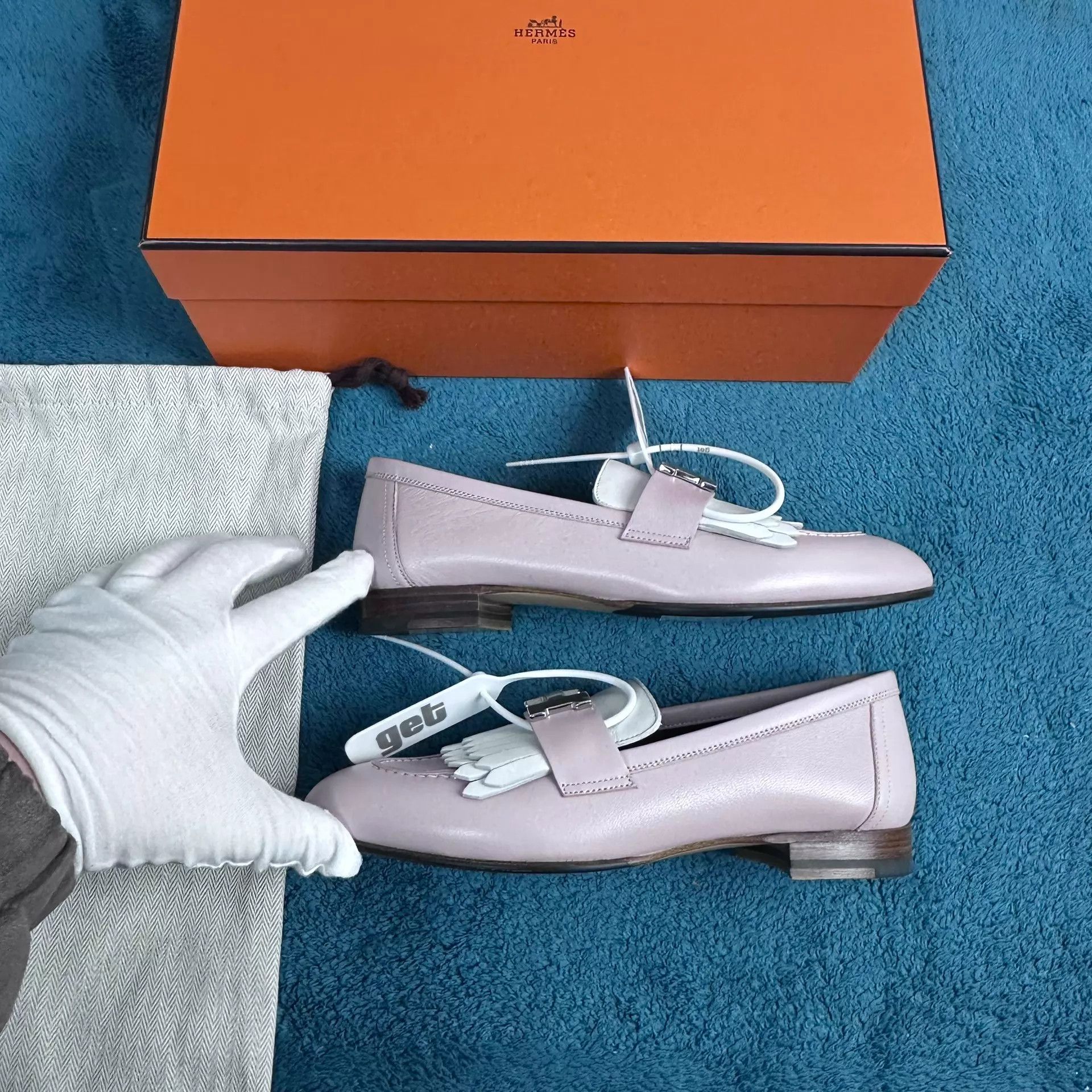 Hermes Hermès Royal Calfskin Loafer Pink 35 EU Size US 4.5 / IT 34.5 - 2 Thumbnail