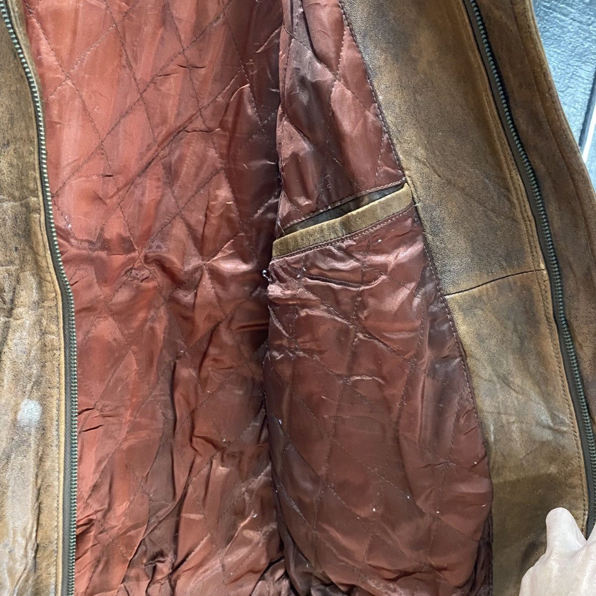 Vintage Vintage Loriti Leather Jacket Size US XL / EU 56 / 4 - 10 Thumbnail
