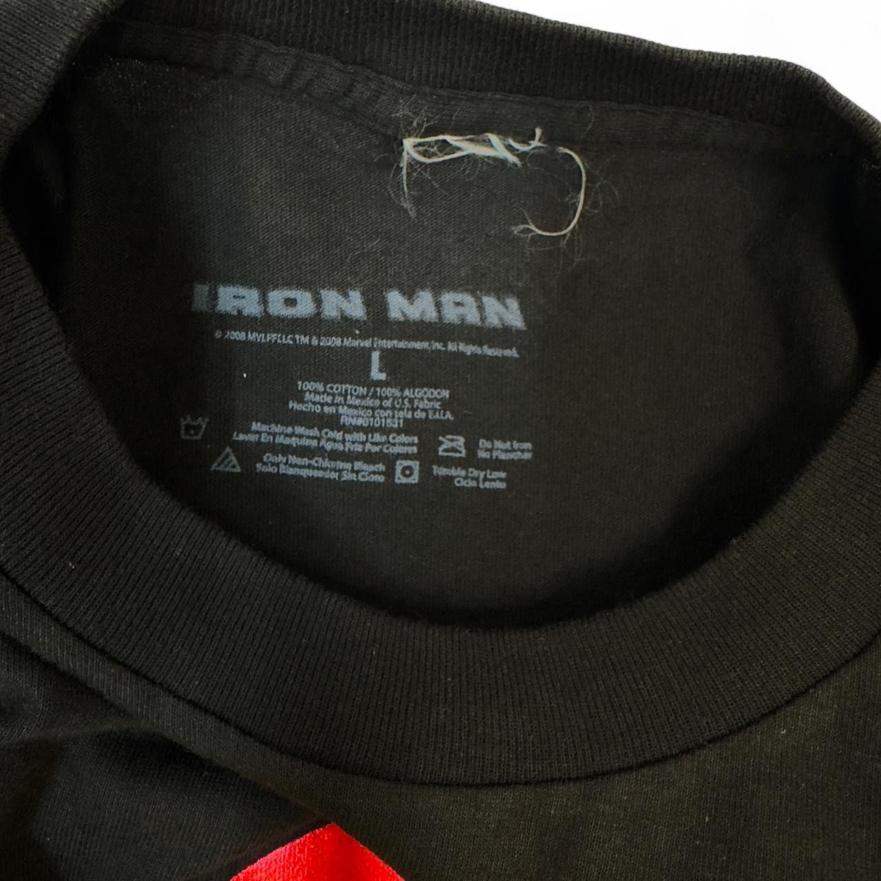 Marvel Comics Black Iron Man t-shirt #Marvel #IronMan Size US L / EU 52-54 / 3 - 3 Thumbnail