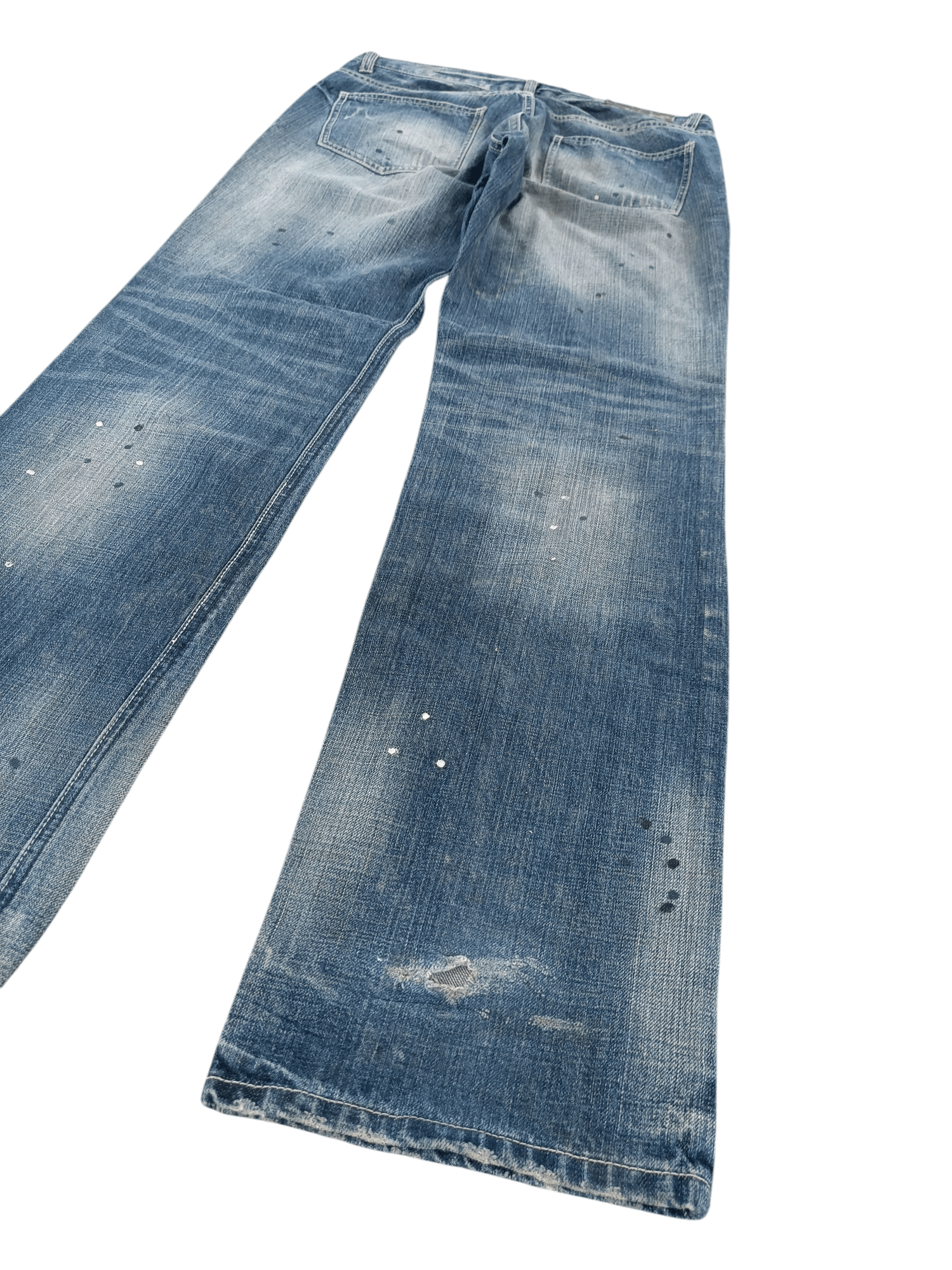 If Six Was Nine × Japanese Brand × Jean 🔥 VTG FLARED 🔥 Japanese Nylaus Rare Design Jeans Size US 30 / EU 46 - 5 Thumbnail