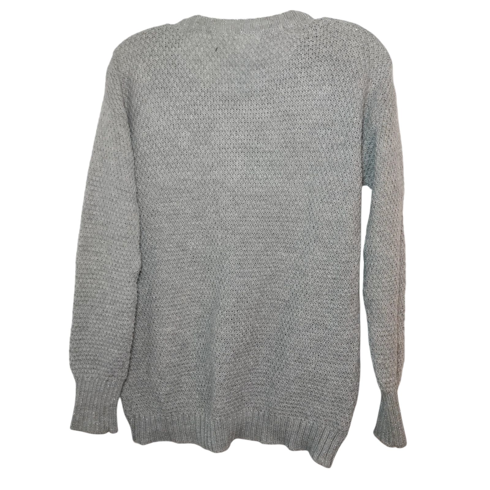 Route 66 Route 66 Sweater Long Sleeves Rhinestones Knit Gray Sz Md Size M / US 6-8 / IT 42-44 - 7 Thumbnail