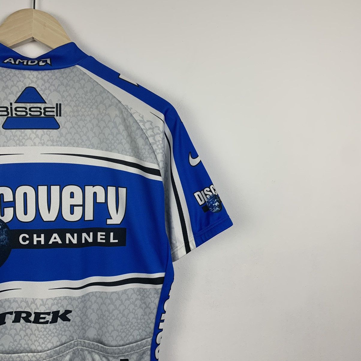 Nike Vintage Nike Discovery Team Cycling Jersey Men’s Size M Bike Size US M / EU 48-50 / 2 - 15 Thumbnail