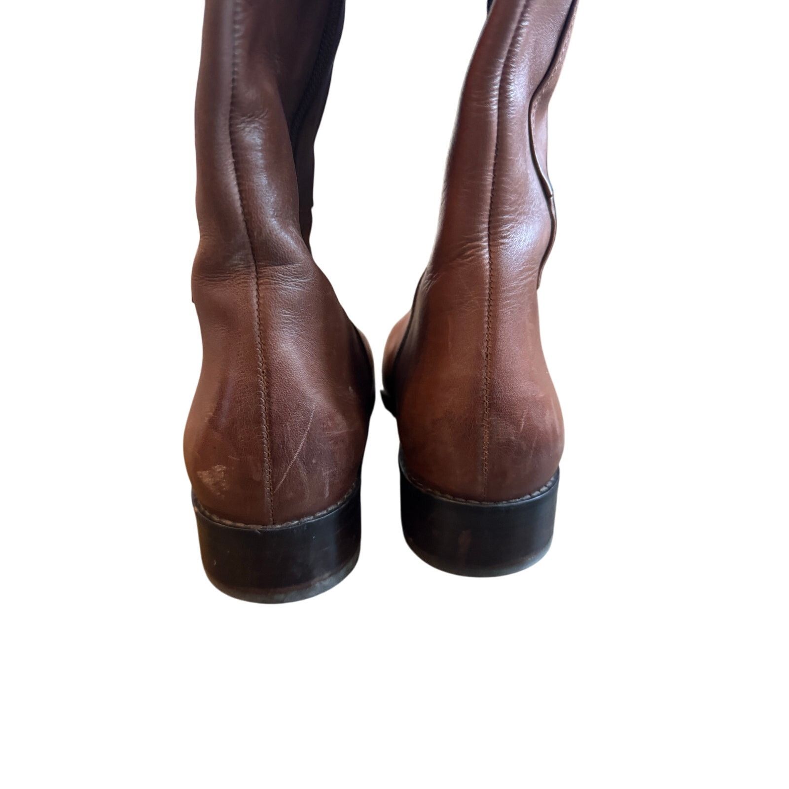 Cole Haan Cole Haan Riding Knee High Boots Wide Size 7 - Leather Size US 7 / IT 37 - 6 Thumbnail