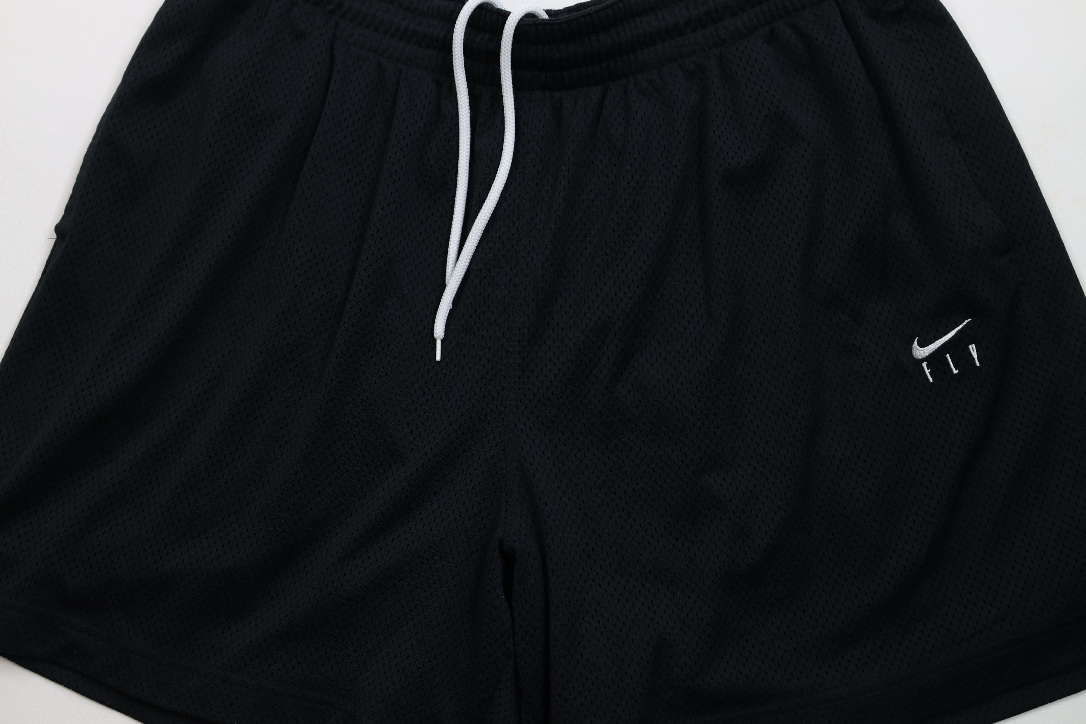 Nike × Vintage Nike Oversized Travis Scott Mini Swoosh Fly Mesh Shorts Size 34" / US 12 / IT 48 - 3 Thumbnail
