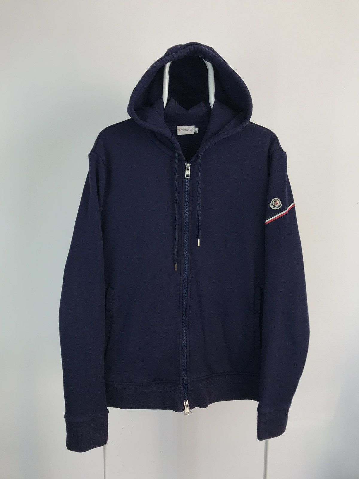 ジャケット・アウター MONCLER GAMME BLEU 17SS Maglia Cardigan MONCLER FULL ZIP MAGLIA CARDIGAN (M) - Jazzy Badger