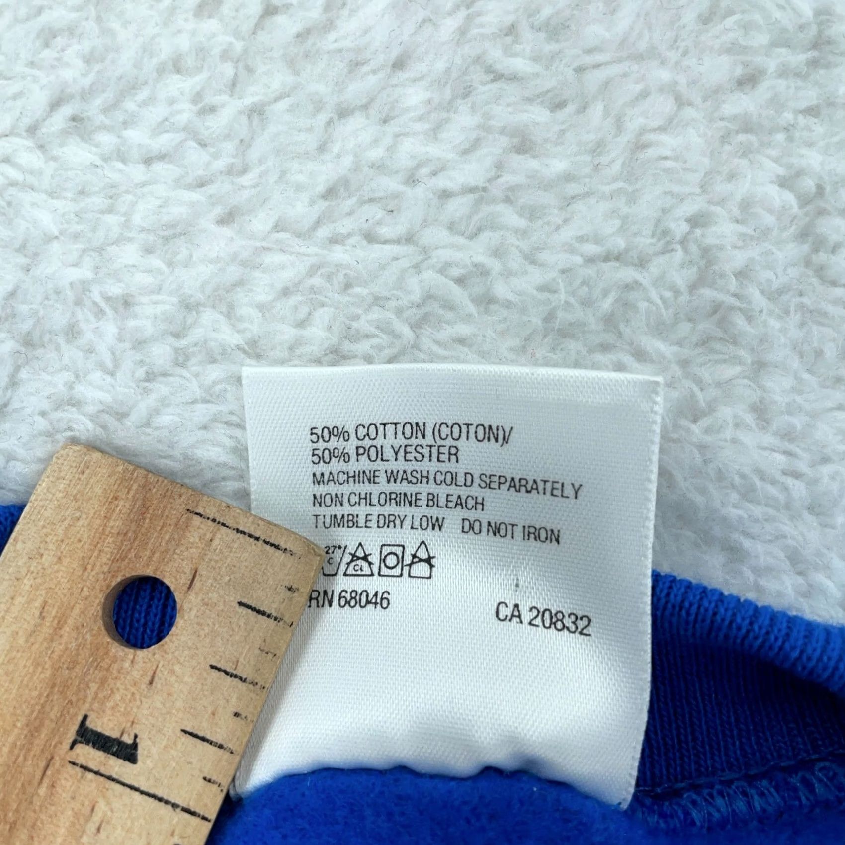 Tultex VINTAGE Tultex Maximum Sweatshirt Blue S/S Crewneck M Men USA Outdoor 90s Pullover Sweatshirt Size US M / EU 48-50 / 2 - 4 Thumbnail