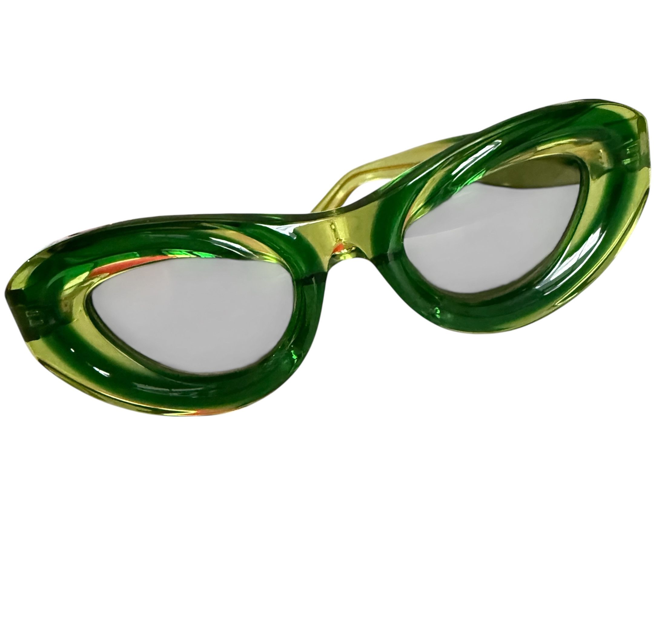 Bottega Veneta BOTTEGA VENETA Women's Green Cat Eye Sunglasses 703244 Size ONE SIZE - 2 Thumbnail