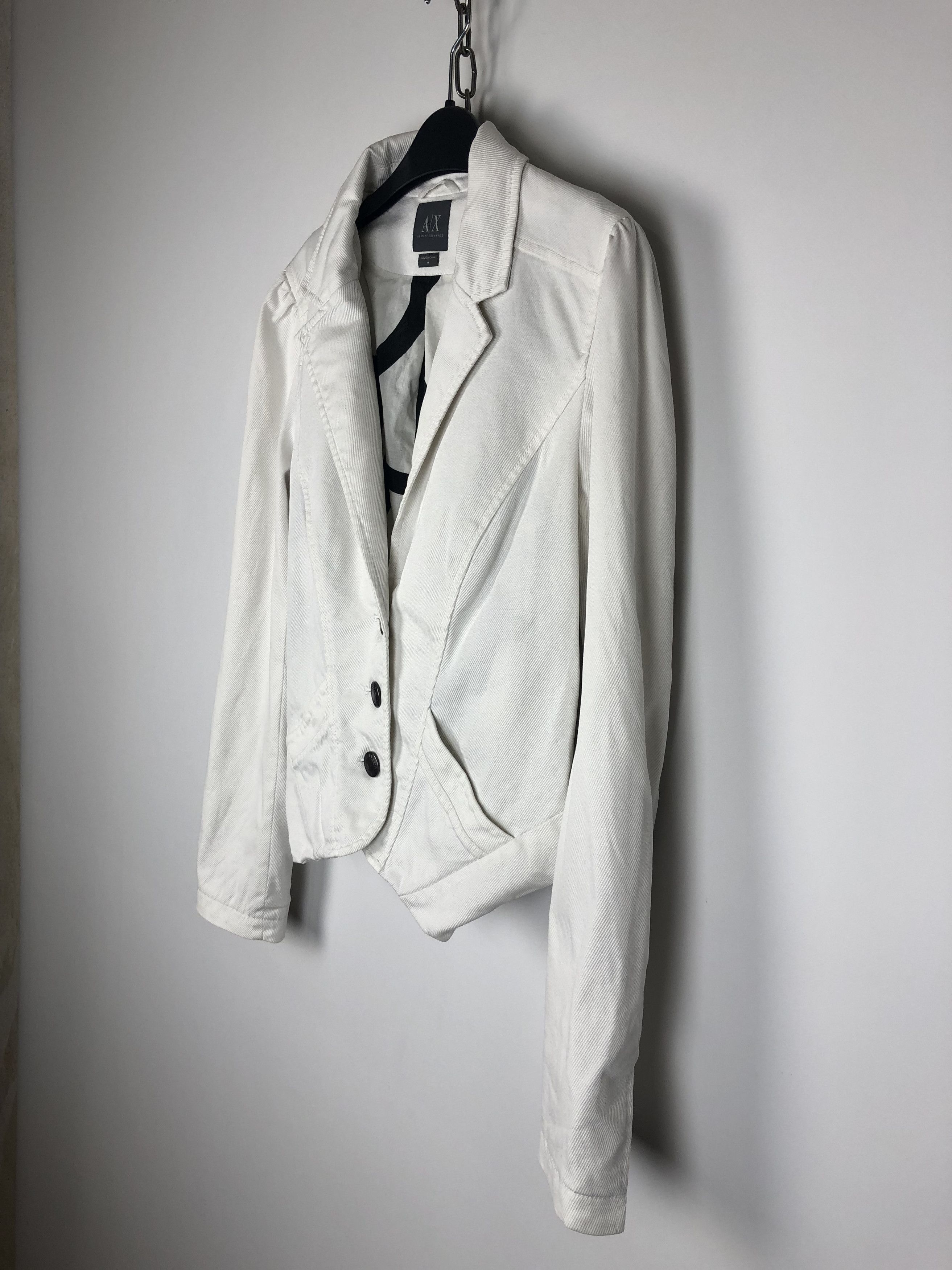 Armani Armani Exchange Blazer Jacket White size M Size M / US 6-8 / IT 42-44 - 6 Thumbnail
