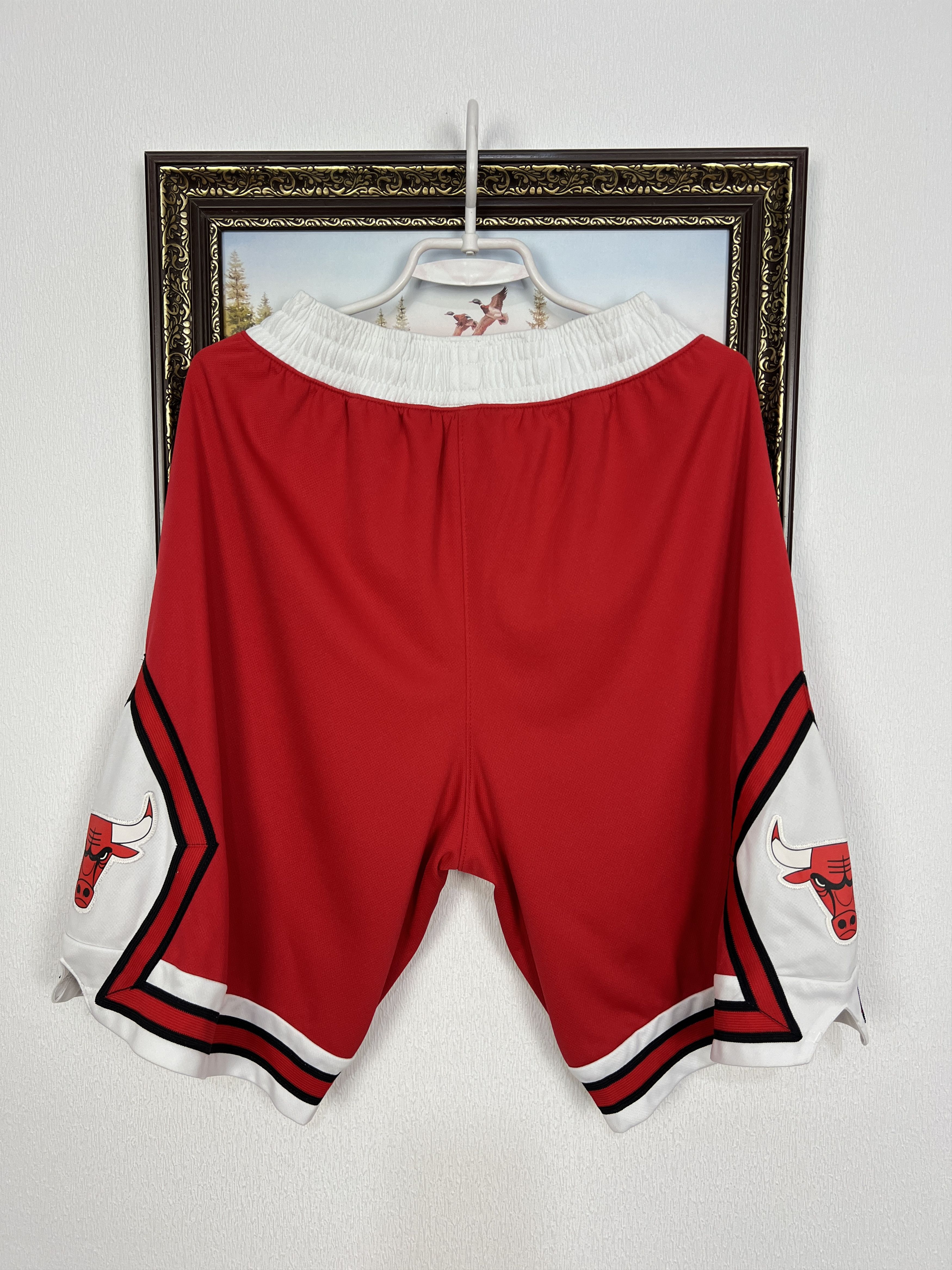 Adidas Vintage Chicago Bulls Derrick Rose NBA Shorts Rare Hype Size US 32 / EU 48 - 10 Thumbnail