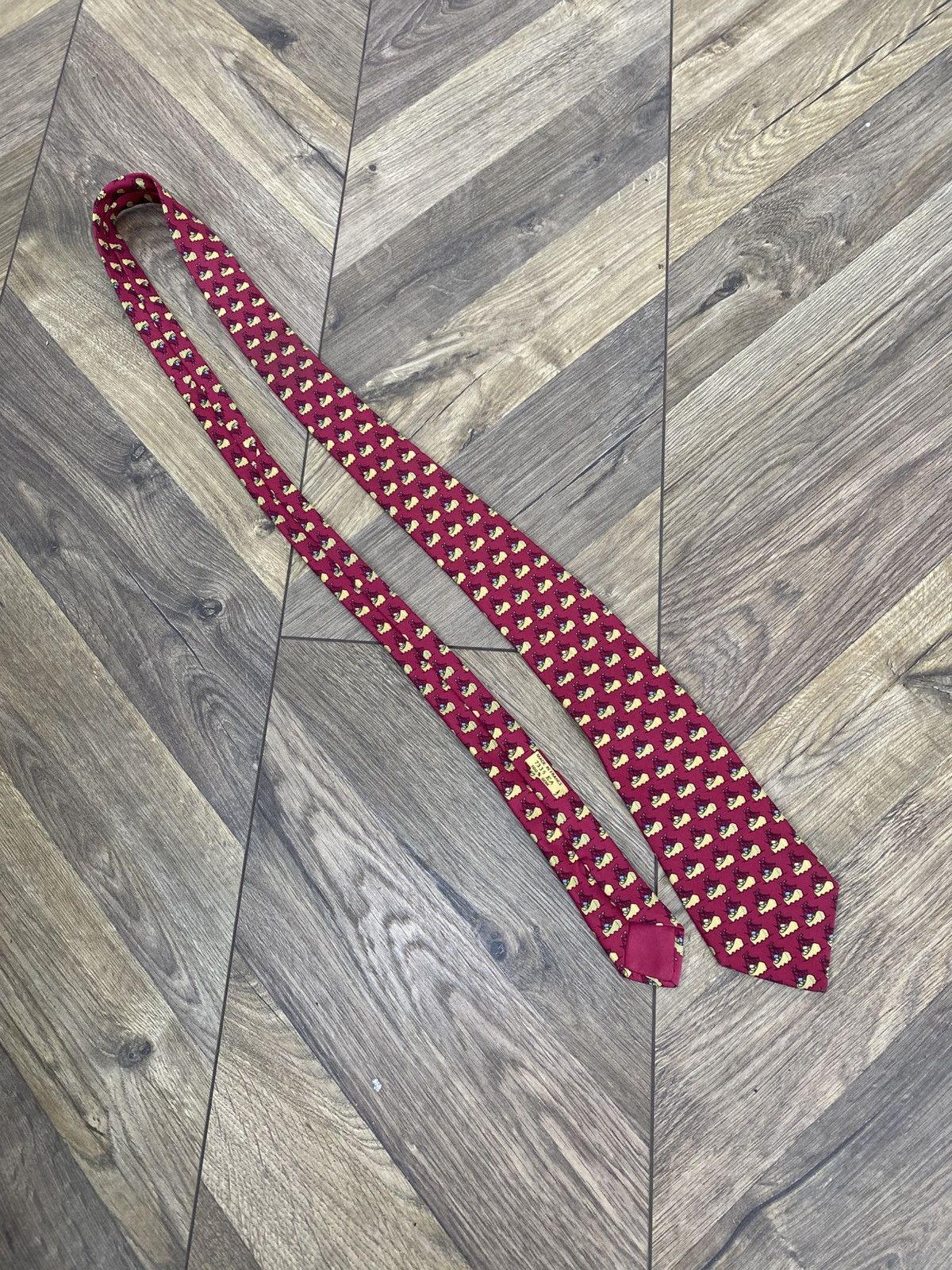 Hermes Vintage Hermes Tie Size ONE SIZE - 2 Thumbnail