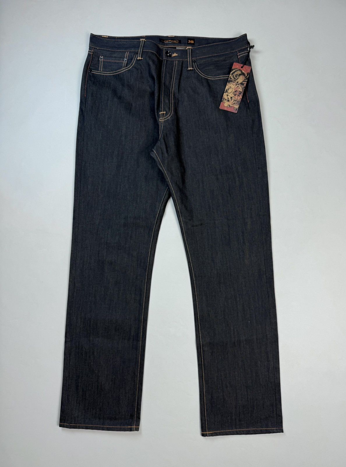 Ed Hardy BNWT! Ed Hardy By Christian Audigier Rap Baggy Denim Jeans Size US 38 / EU 54 - 9 Thumbnail