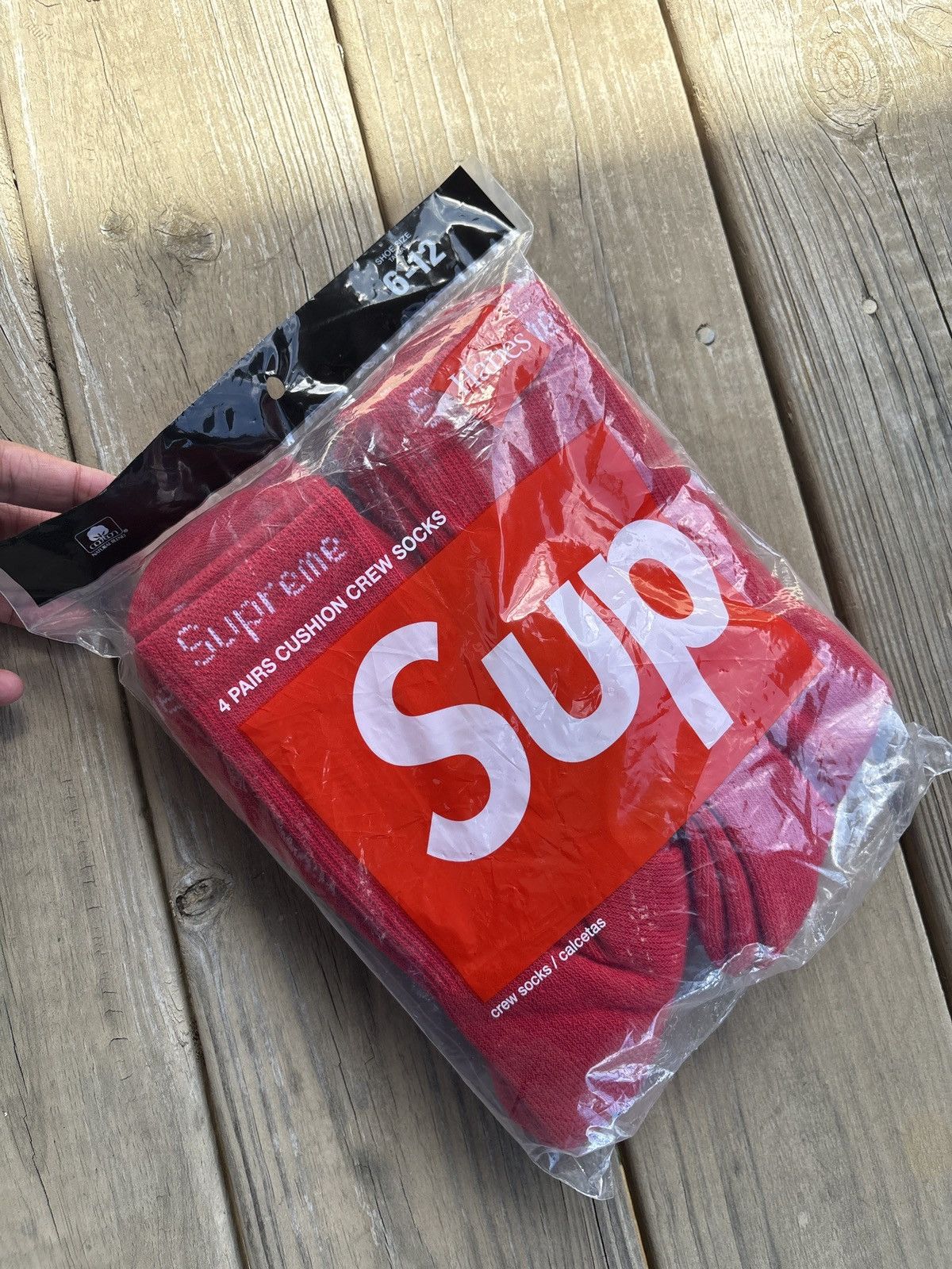 Supreme Hanes Socks (4 Pack)