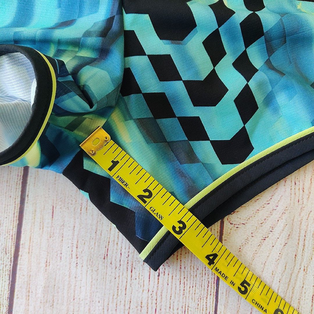 Asics Everysport Geometric Athletic Running Shorts with Brief L Size 34" / US 12 / IT 48 - 7 Thumbnail