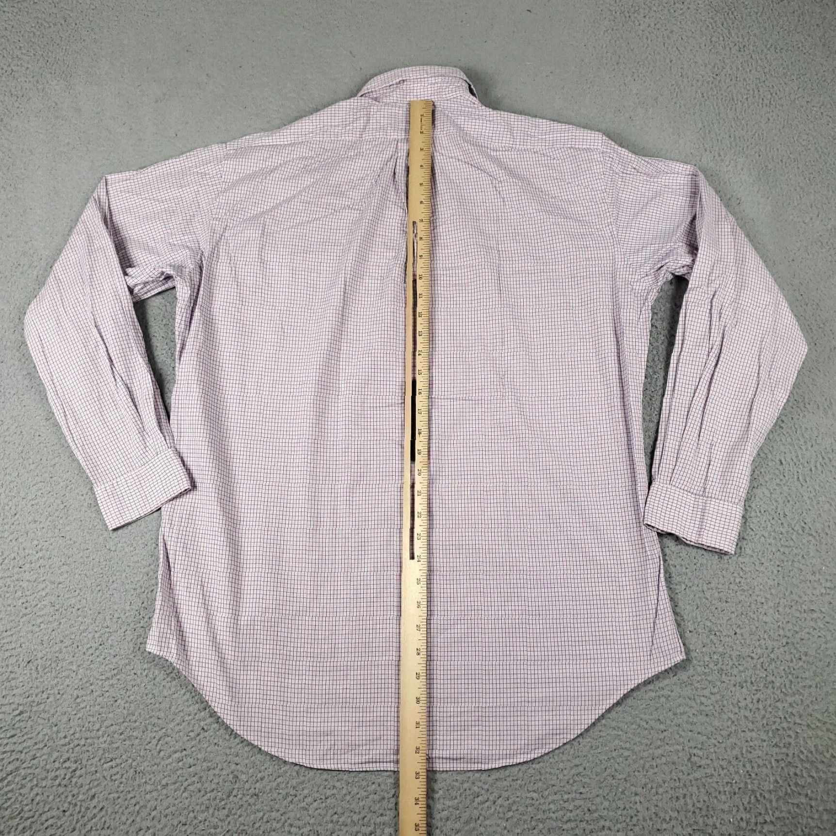 Ralph Lauren Ralph Lauren Dress Shirt Mens 15.5 Pink Long Sleeve Button-Up Regular Fit Non-Iron Size 40R - 3 Thumbnail