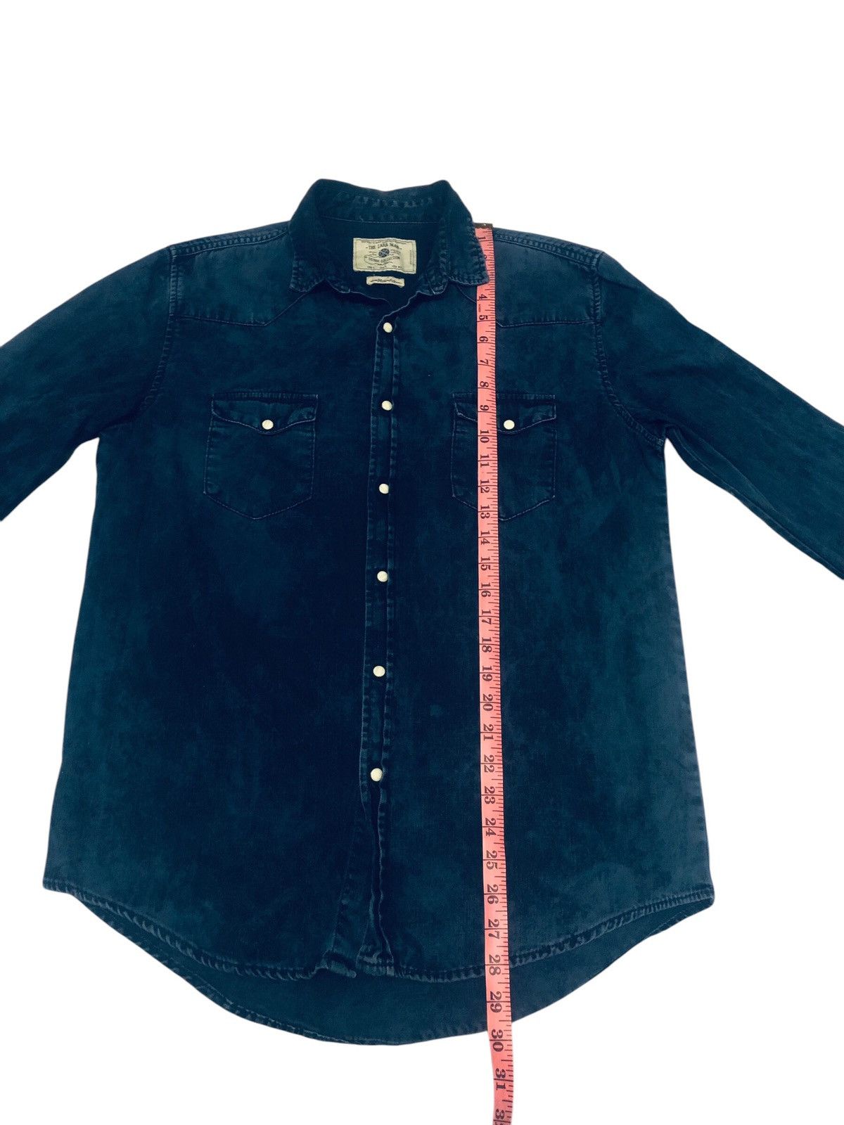 Japanese Brand × Zara Zara man long sleeve shirt Size US L / EU 52-54 / 3 - 8 Thumbnail