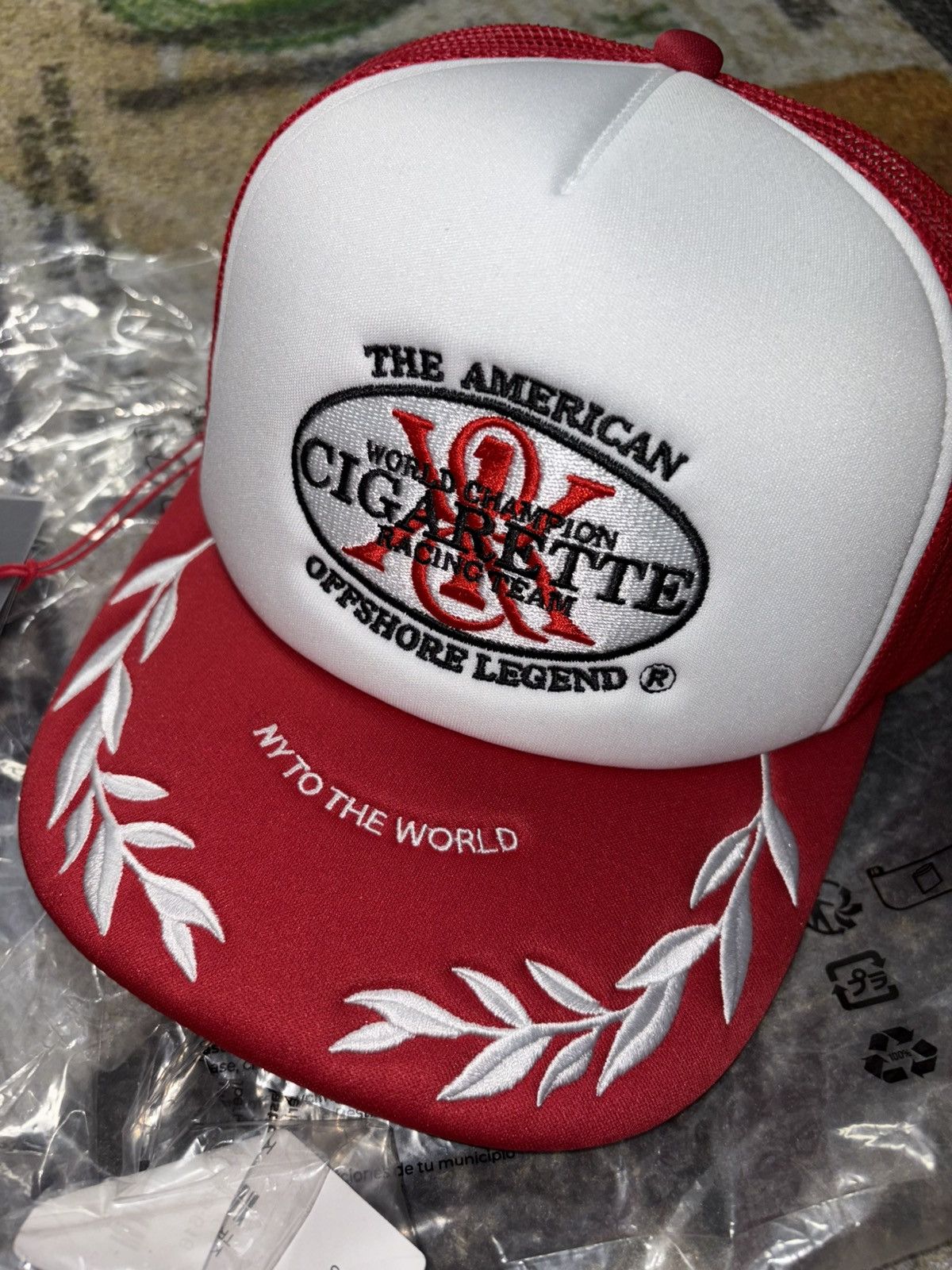 Kith Kith for Cigarette Nolan Trucker Hat Size ONE SIZE - 2 Thumbnail