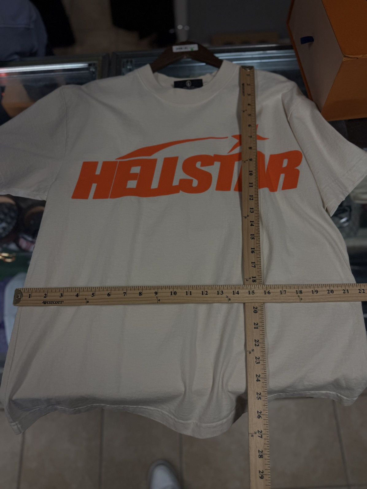 HELLSTAR Hellstar “Orange Logo” Tee Shirt Size S (NEW) Authentic Size US S / EU 44-46 / 1 - 12 Thumbnail