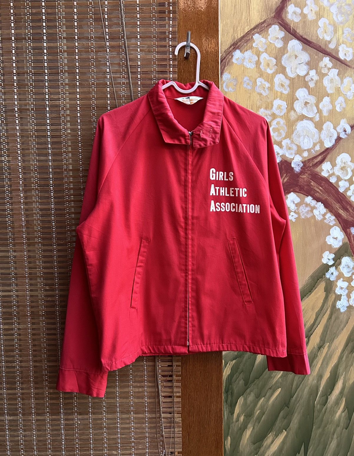 Vintage 70s Sportsmaster Red Lightweight Sports Zip-Up Jacket Talon Size US S / EU 44-46 / 1 - 1 Thumbnail