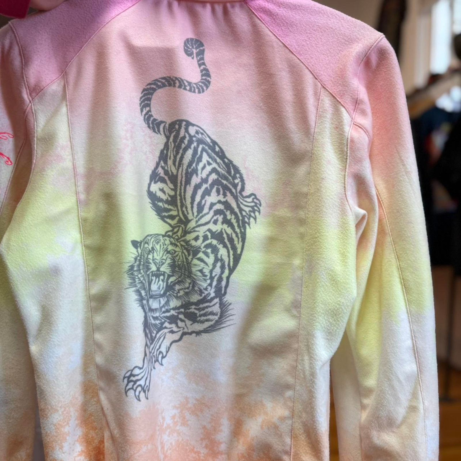 Vintage Vintage Y2K Tiger Princess Hombre Zip Up Jacket Size S / US 4 / IT 40 - 5 Thumbnail