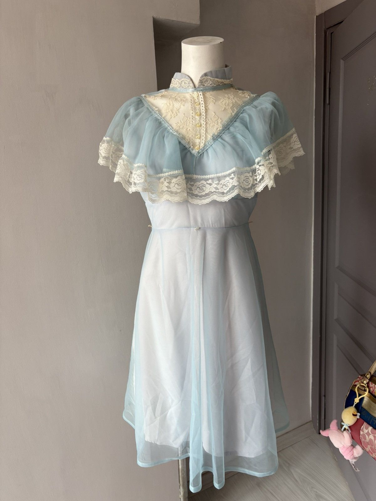 Vintage Antique dress Size XS / US 0-2 / IT 36-38 - 7 Thumbnail