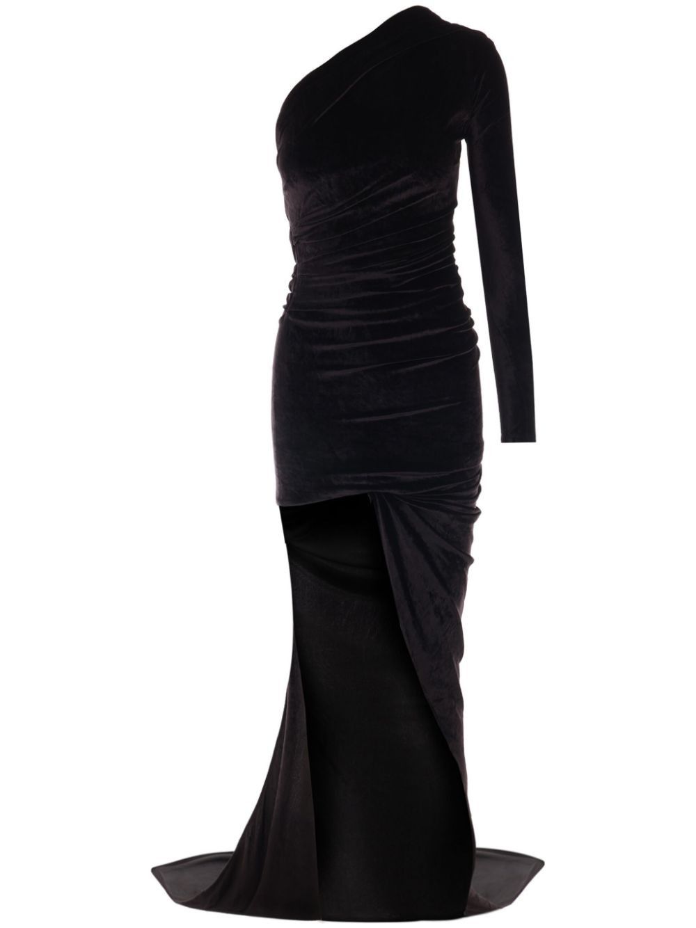 Balenciaga VELVET LONG DRESS Size XS / US 0-2 / IT 36-38 - 1 Thumbnail