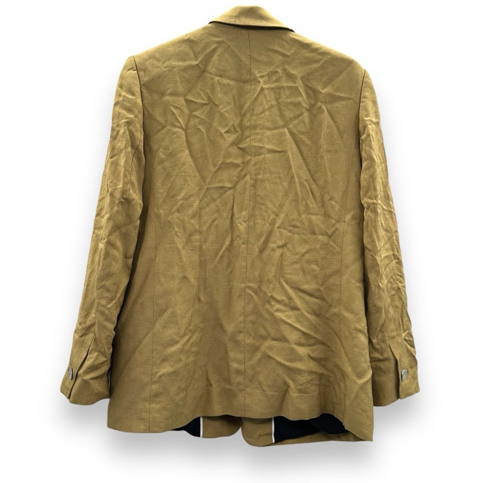 Club Monaco RTR Club Monaco Tan Long Sleeve Single Button Blazer Sz 10 Size L / US 10 / IT 46 - 4 Thumbnail