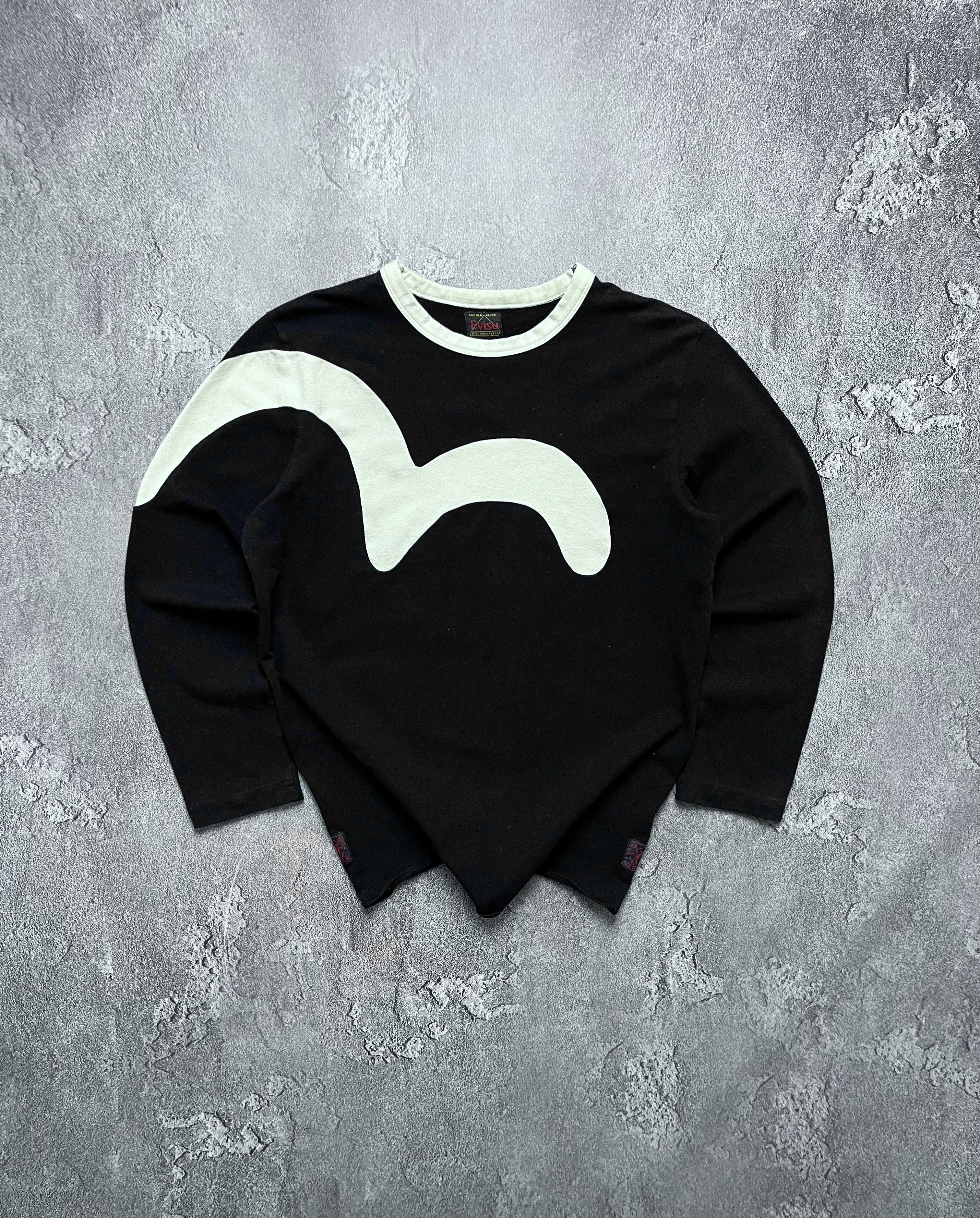 Evisu Vintage Long Sleeve Evisu Big Logo Y2K Mens M Size US M / EU 48-50 / 2 - 1 Thumbnail