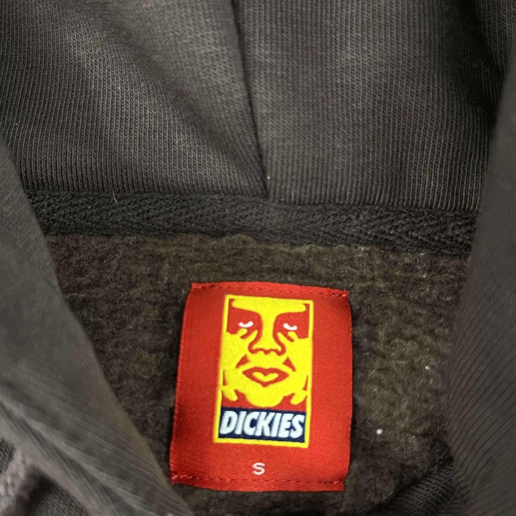 Dickies DICKIES x OBEY Jacket Mens Small Brown Hooded Workwear Embroidered Heavyweight Size US S / EU 44-46 / 1 - 3 Thumbnail