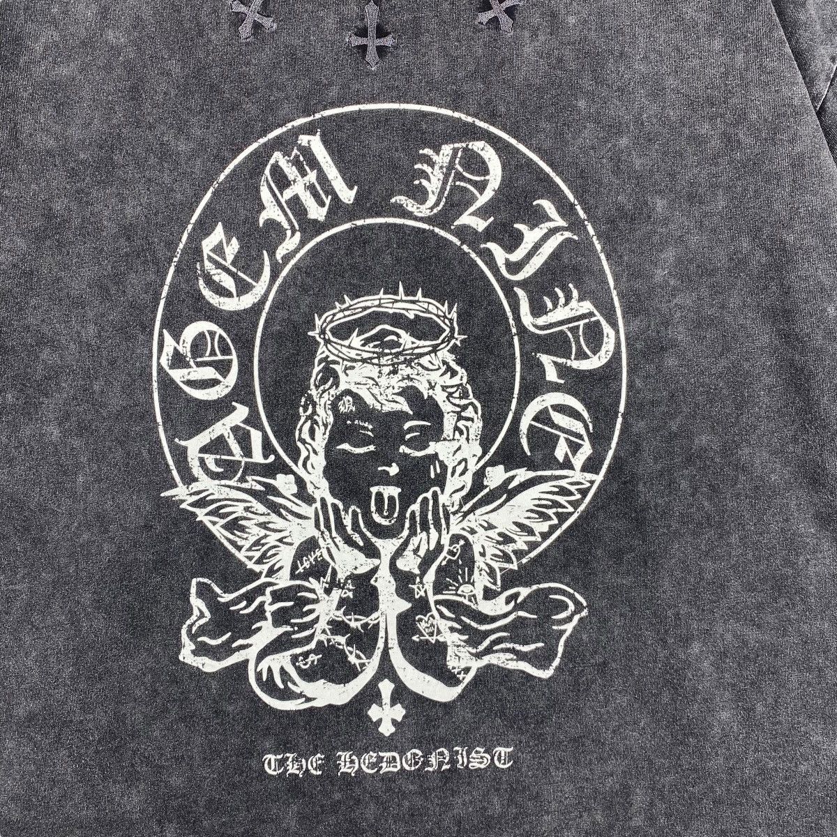 Japanese Brand Japanese Brand A'GEM NINE The Hedonist Stonewash Tee Shirt Size US L / EU 52-54 / 3 - 2 Thumbnail