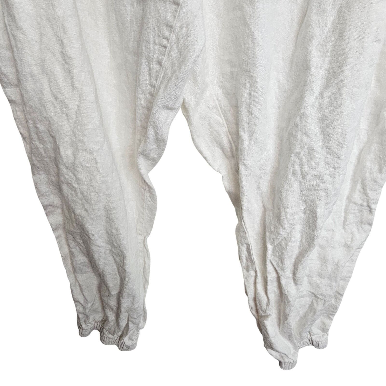 Athleta Athleta Womens Cabo Linen Joggers Size 22 Resortwear Beach Size 22" - 3 Thumbnail