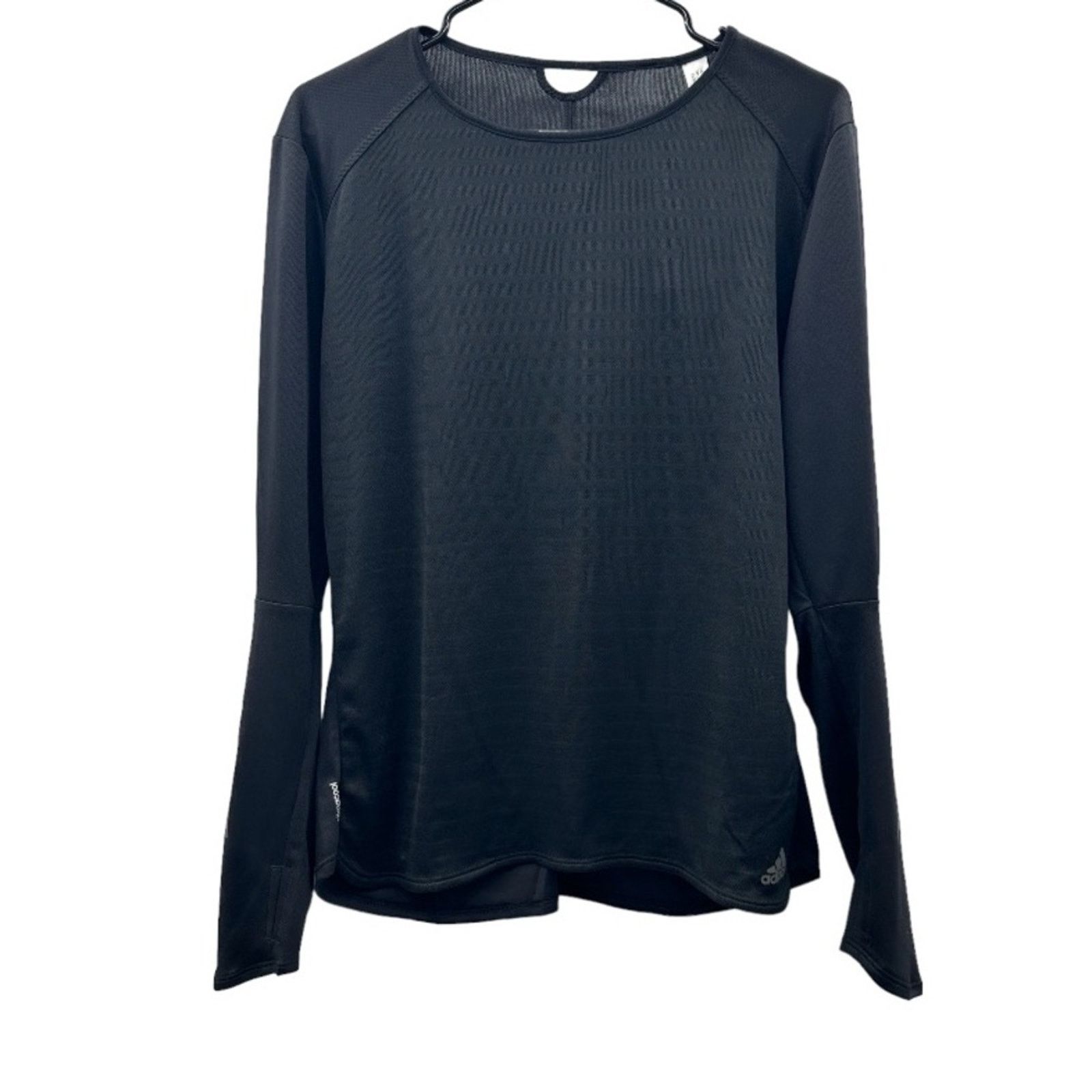 Adidas Adidas Black RS LS Long Sleeve Activewear Tee Size L Size L / US 10 / IT 46 - 1 Thumbnail