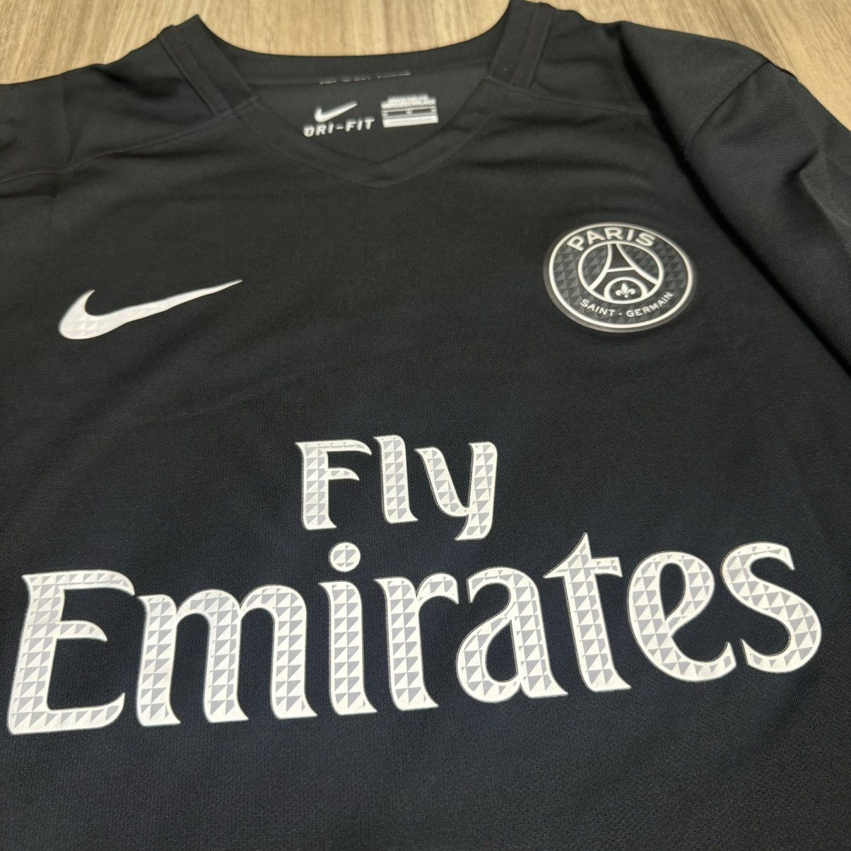 Nike PSG 15/16 third away shirt #6 Verratti Size US M / EU 48-50 / 2 - 3 Thumbnail