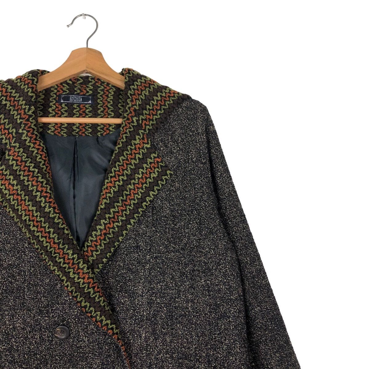 45rpm 🔥Vintage Traditional Japanese Jacket Button Ryoht Size US M / EU 48-50 / 2 - 6 Thumbnail
