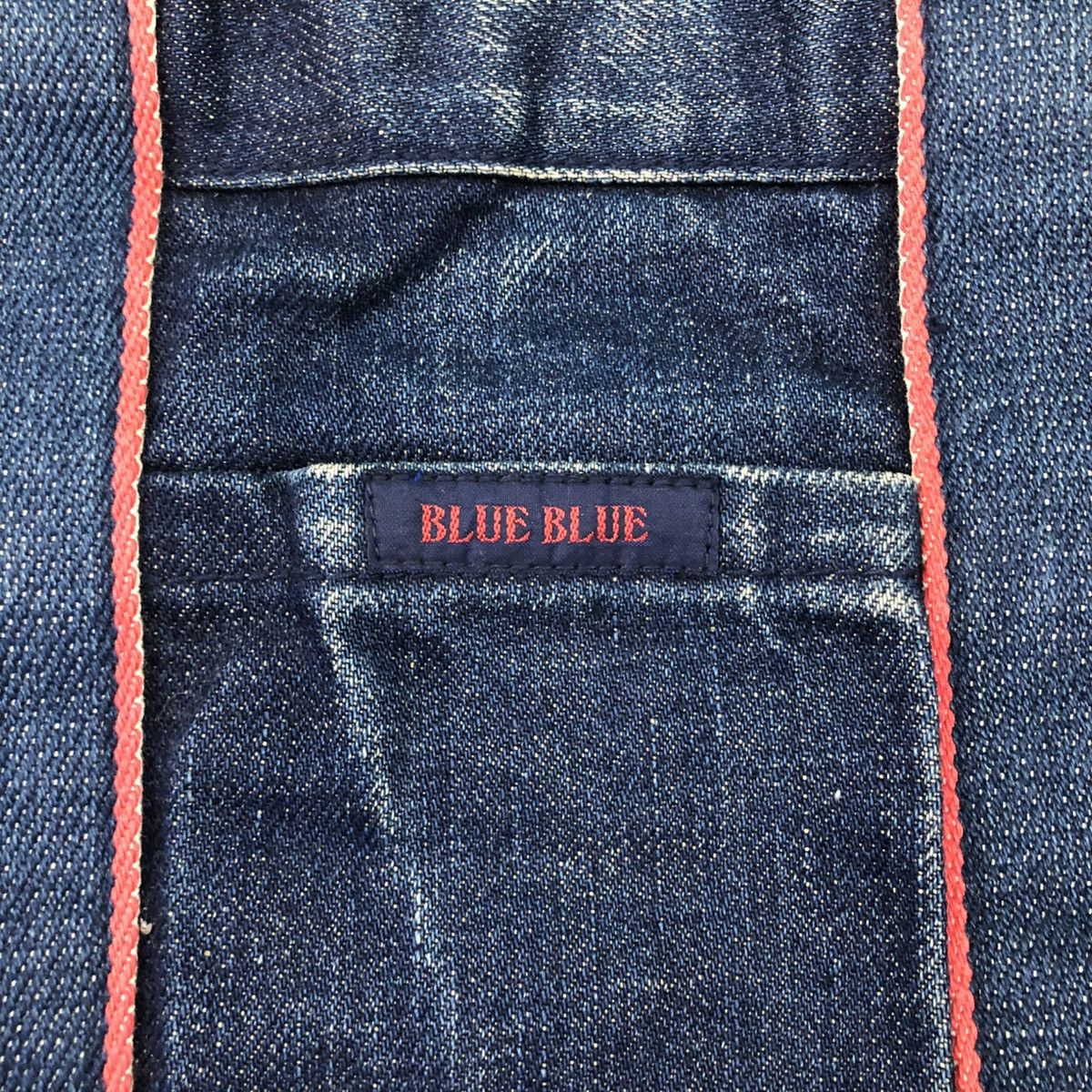 Blue Blue Japan BLUE BLUE DENIM CANVAS TOTE BAG Size ONE SIZE - 3 Thumbnail